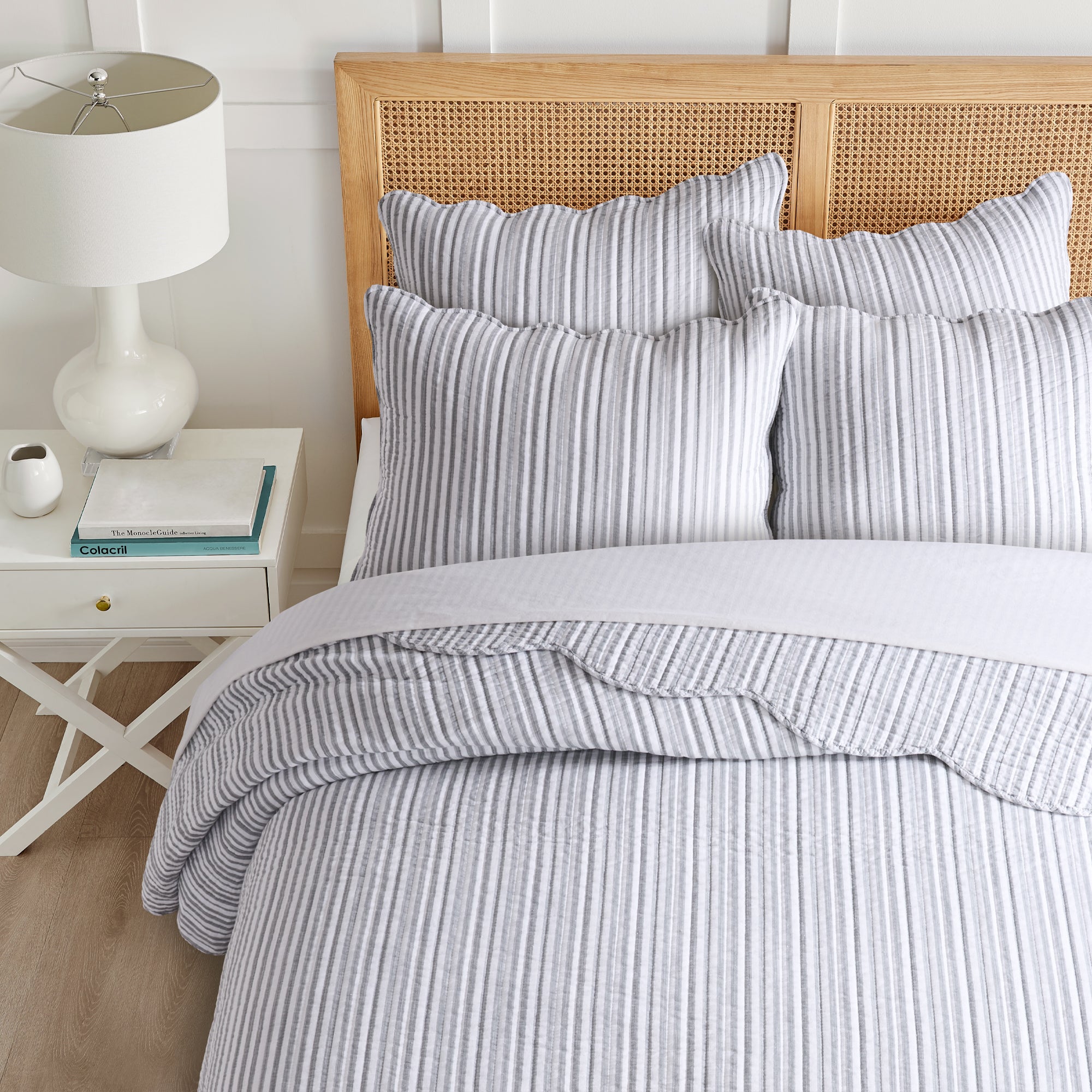 Martha Stripe Quilt Set
