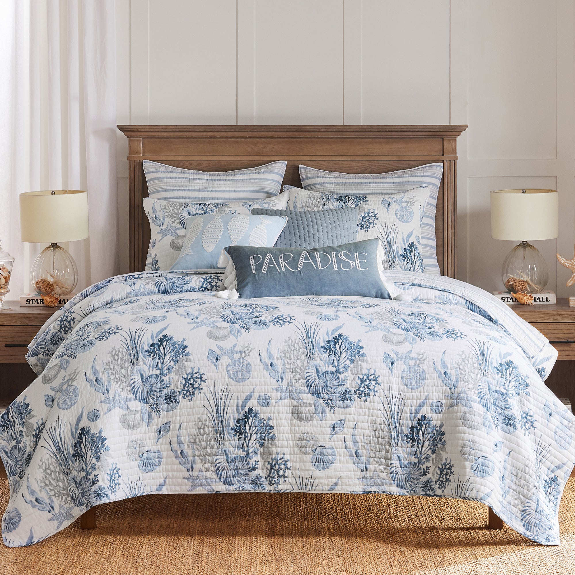 Levtex Home Coral Landing Quilt Set Quilts