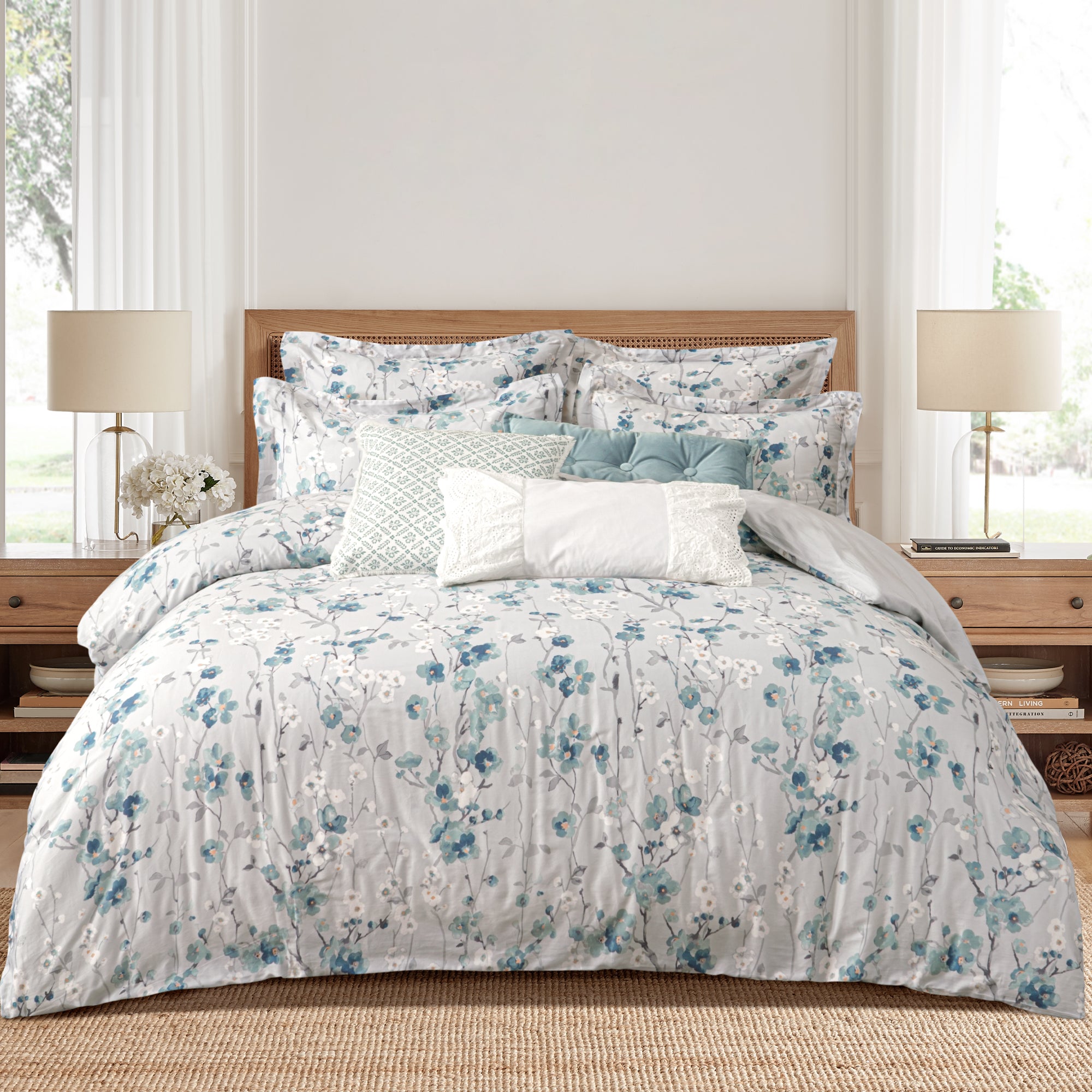 Levtex Home Florina Euro Sham Set of 2 Euro Shams