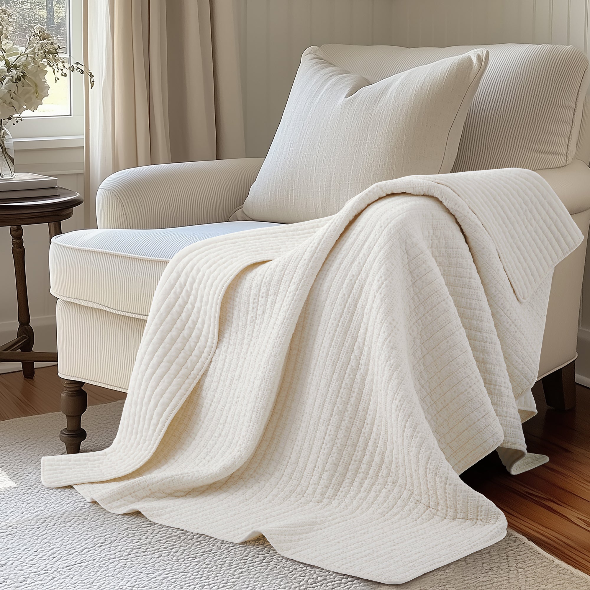 Levtex Home Loden Quilted Throw Throws