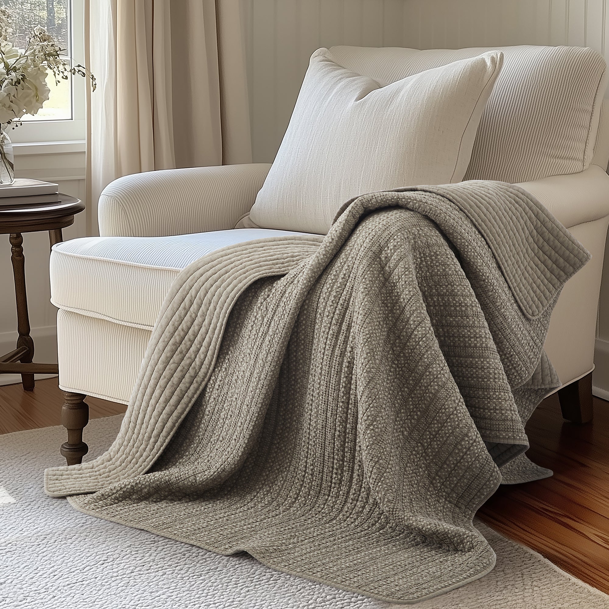 Levtex Home Loden Quilted Throw Throws