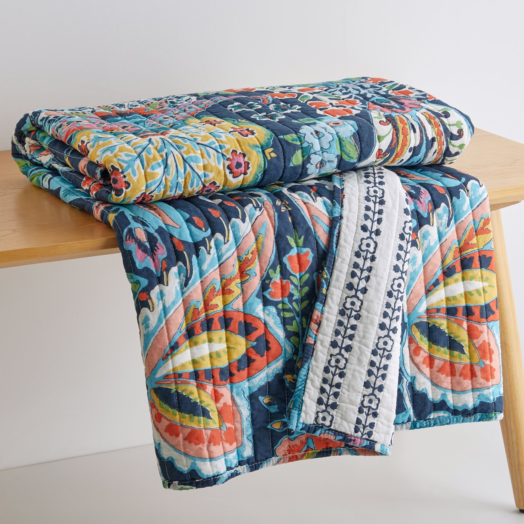 Levtex Home Diella Quilted Throw Throws