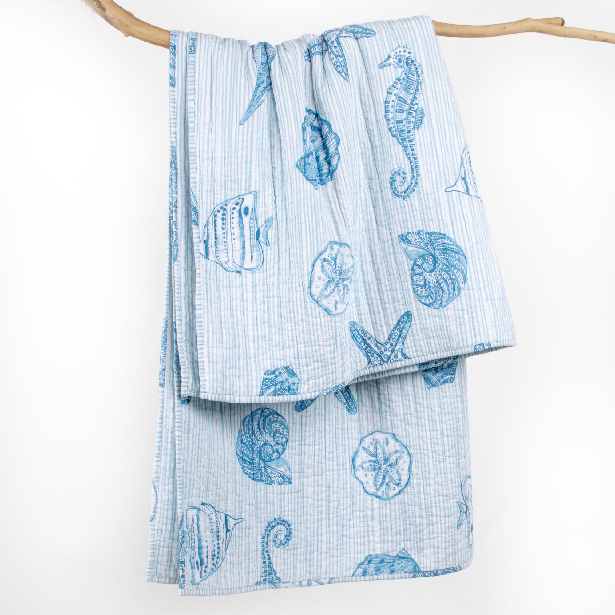 Levtex Home Sandy Cove Quilted Throw Throws