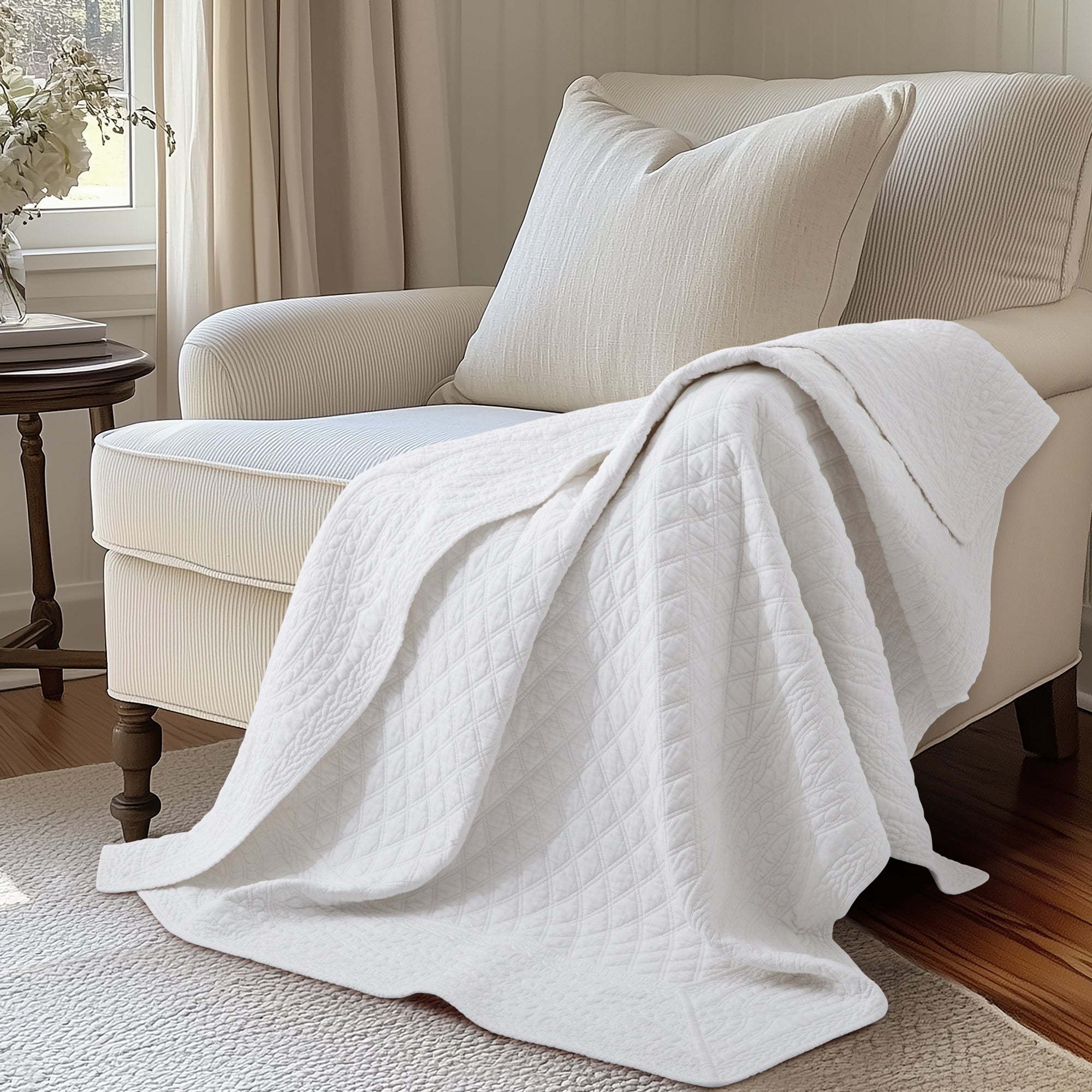 Levtex Home Ballou Quilted Throw Throws
