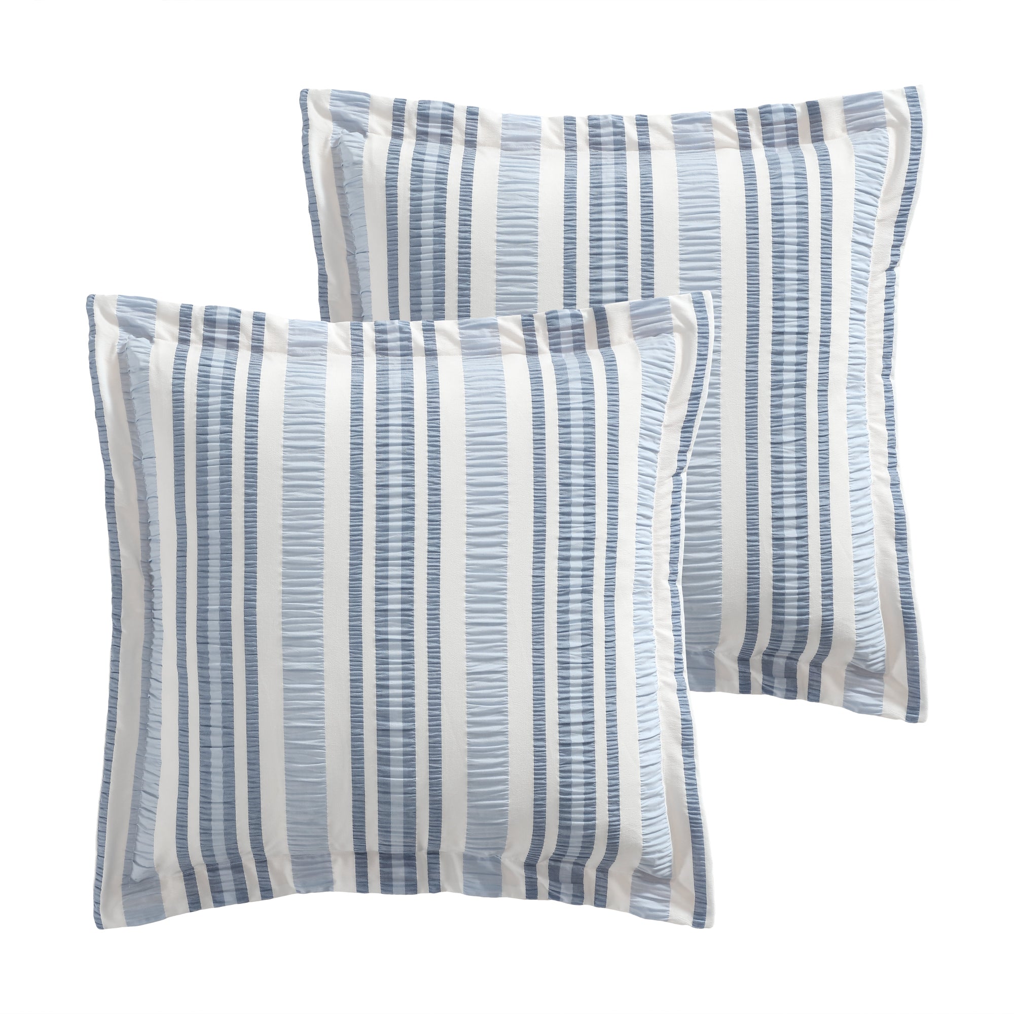 Seaside Stripes Euro Sham set of 2