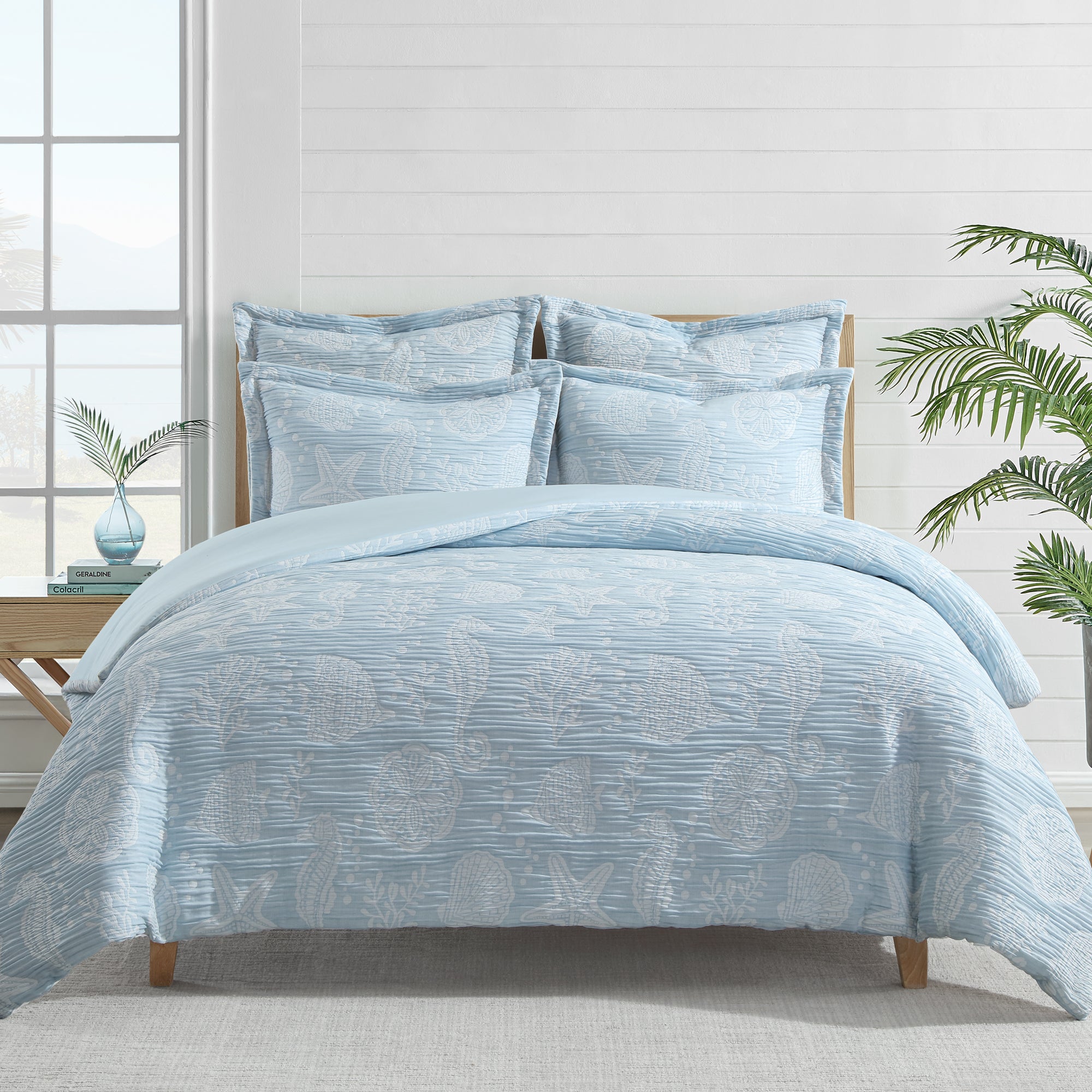Levtex Home Seaside Charm Euro Sham Set of 2 Euro Shams
