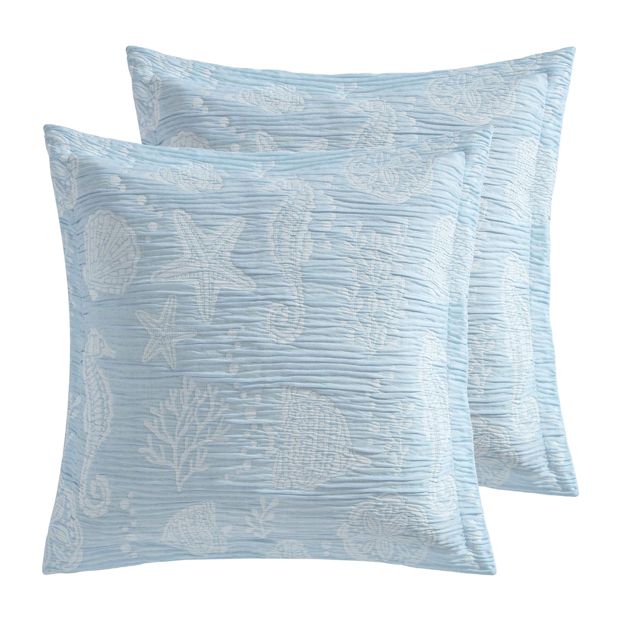 Levtex Home Seaside Charm Euro Sham Set of 2 Euro Shams
