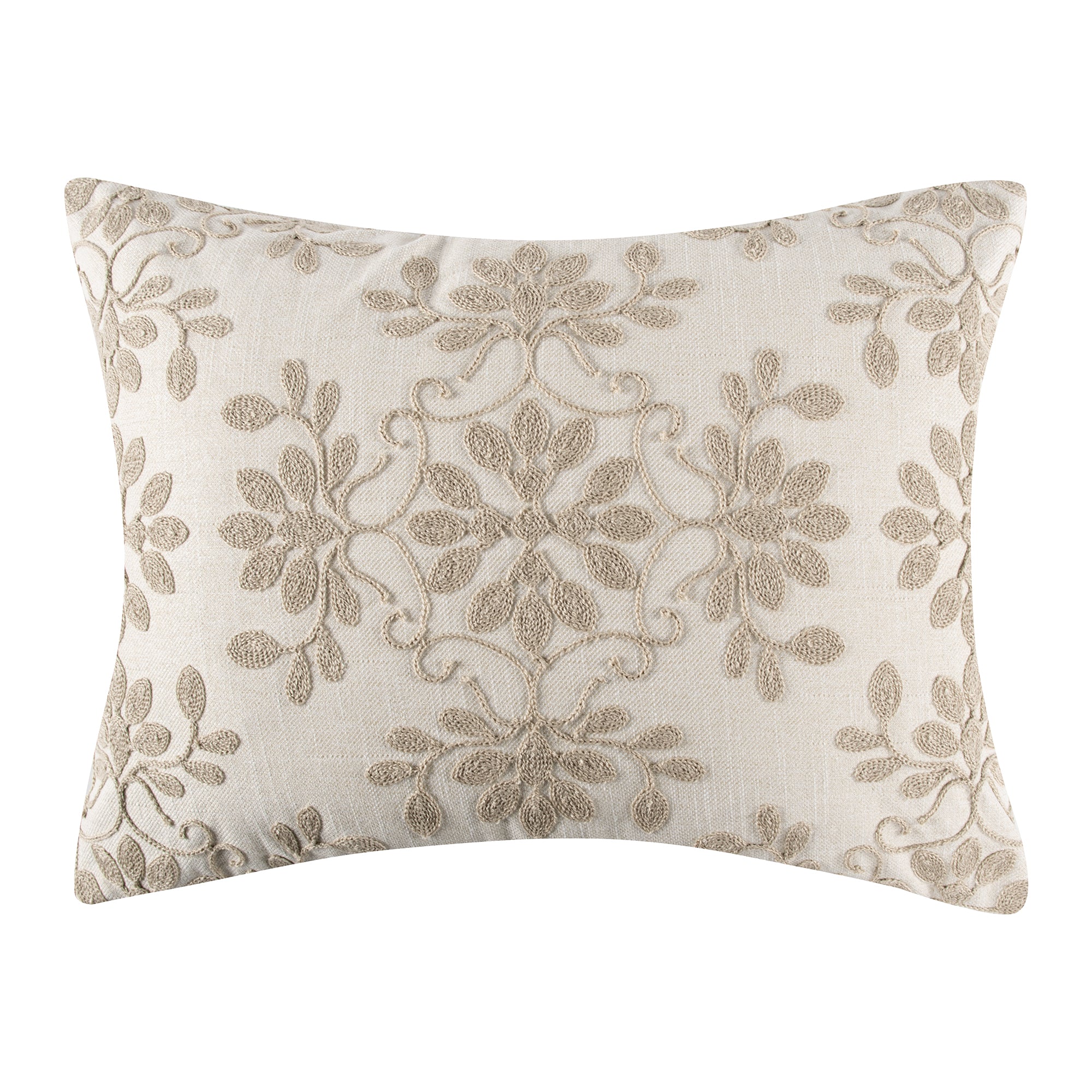 Levtex Home Alessio Embroidered Floral Pillow Decorative Pillows