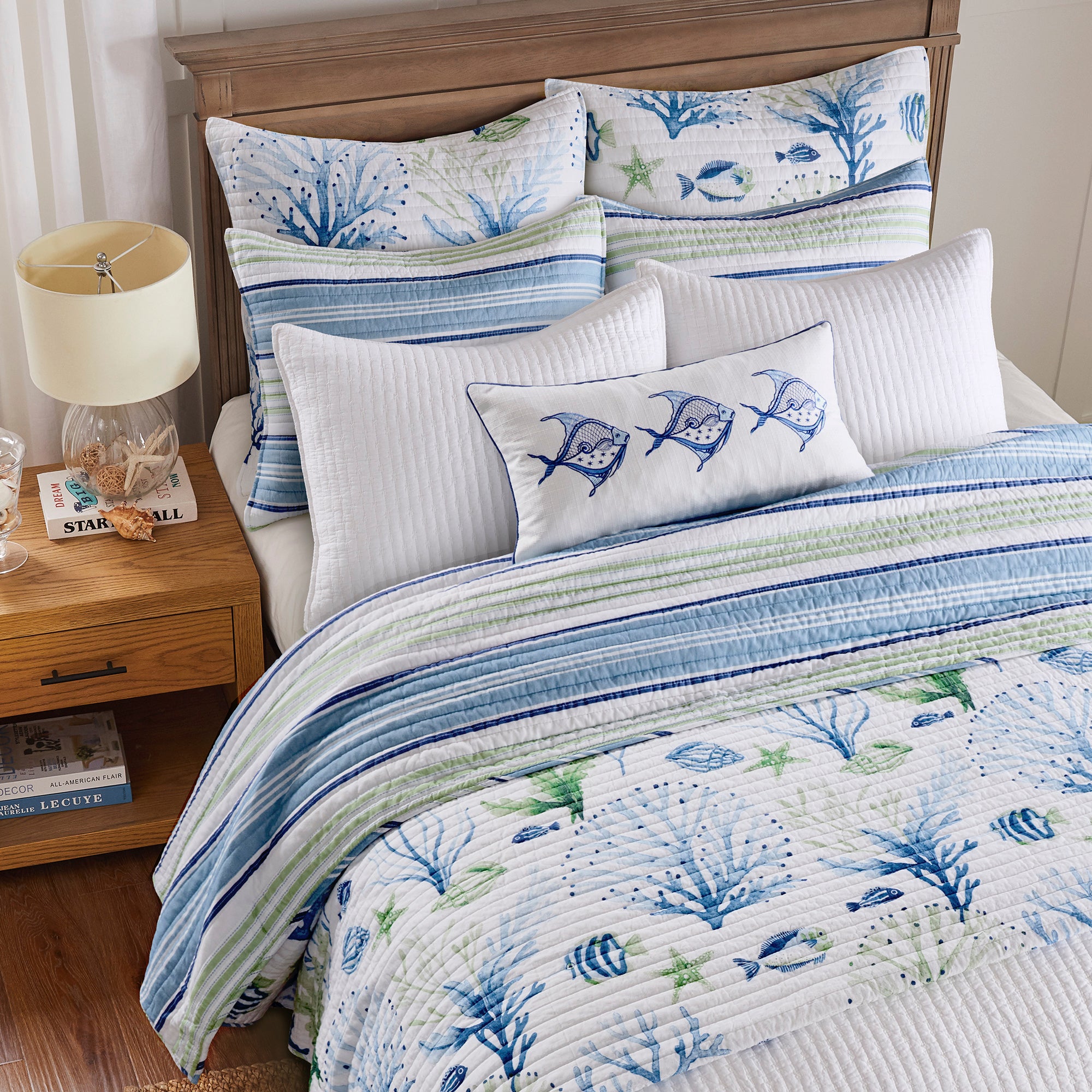 Harbor Bay Quilt Set