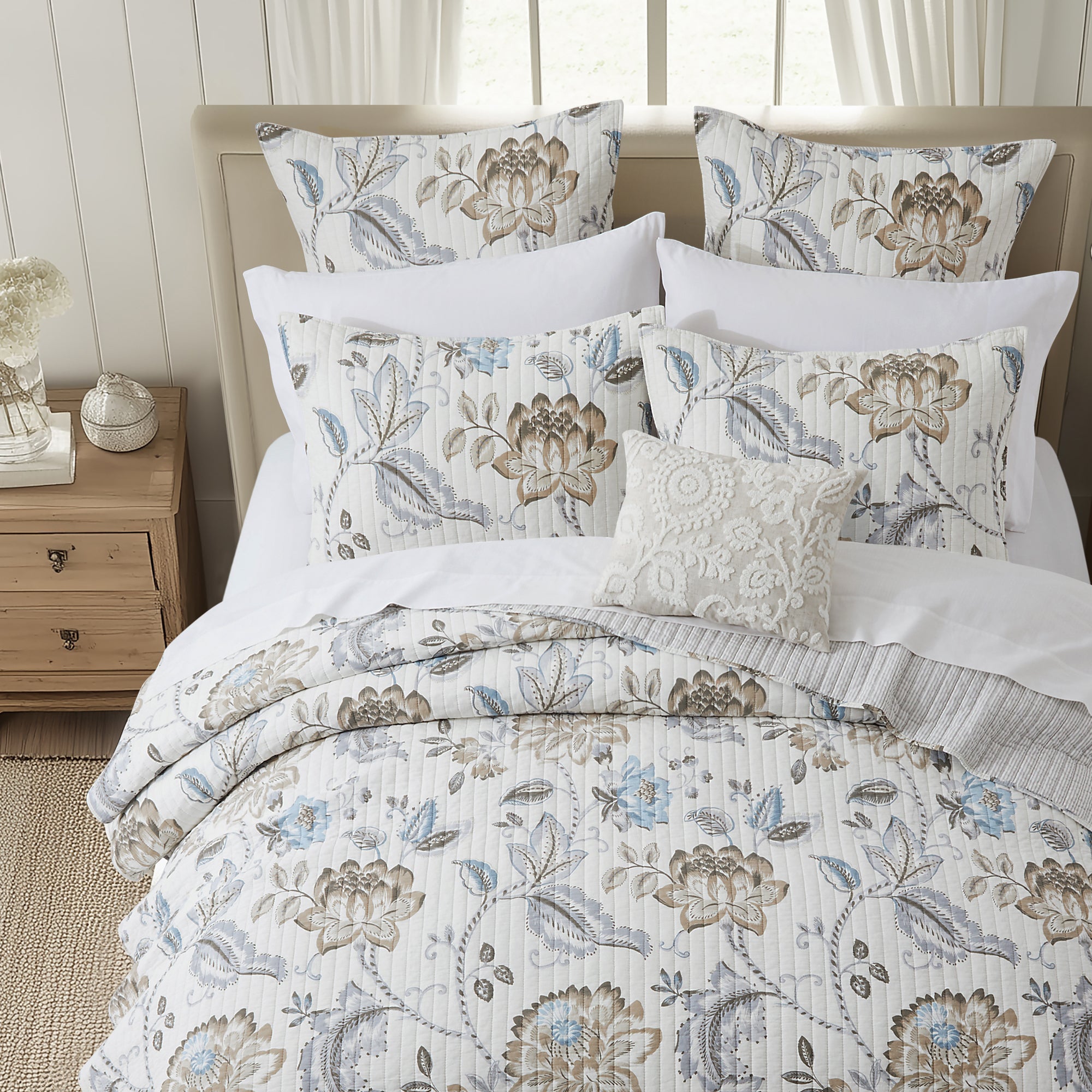 Levtex Home Maileen Euro Sham Set of 2 Euro Shams