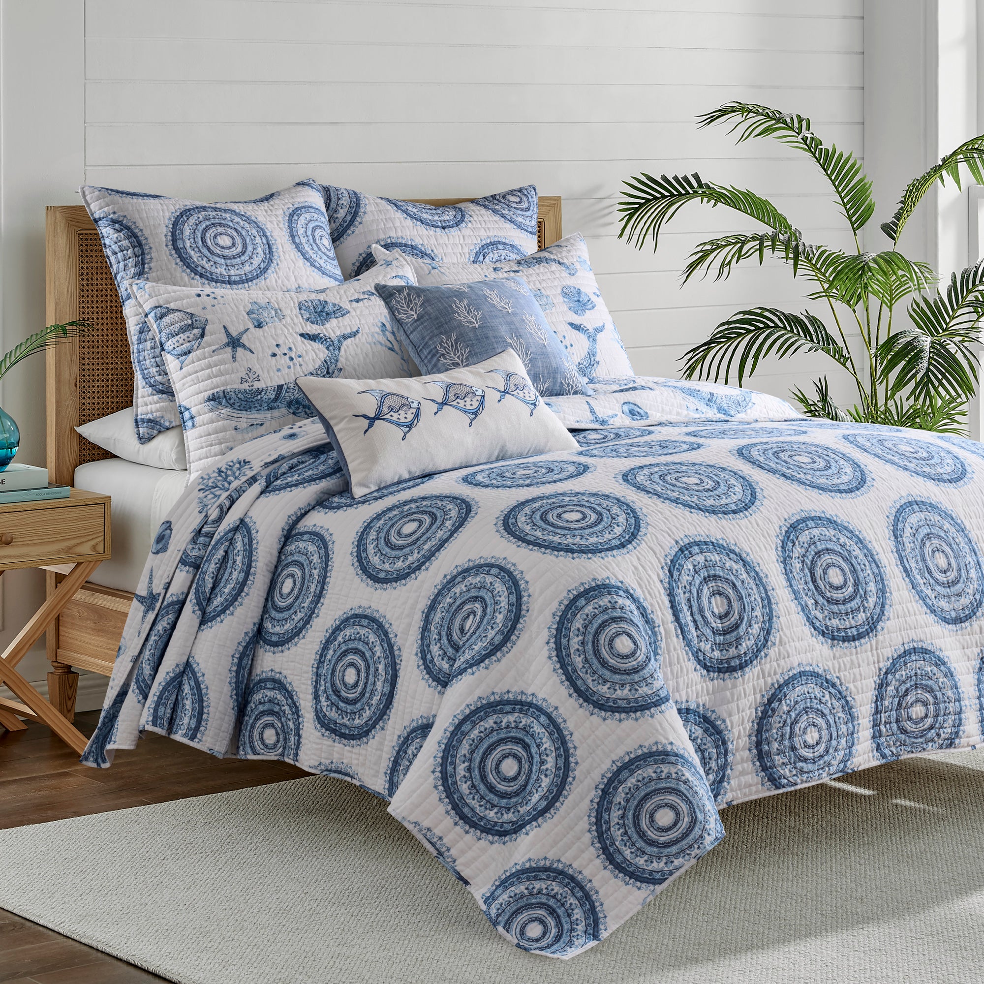 Batik Ocean Quilt Set