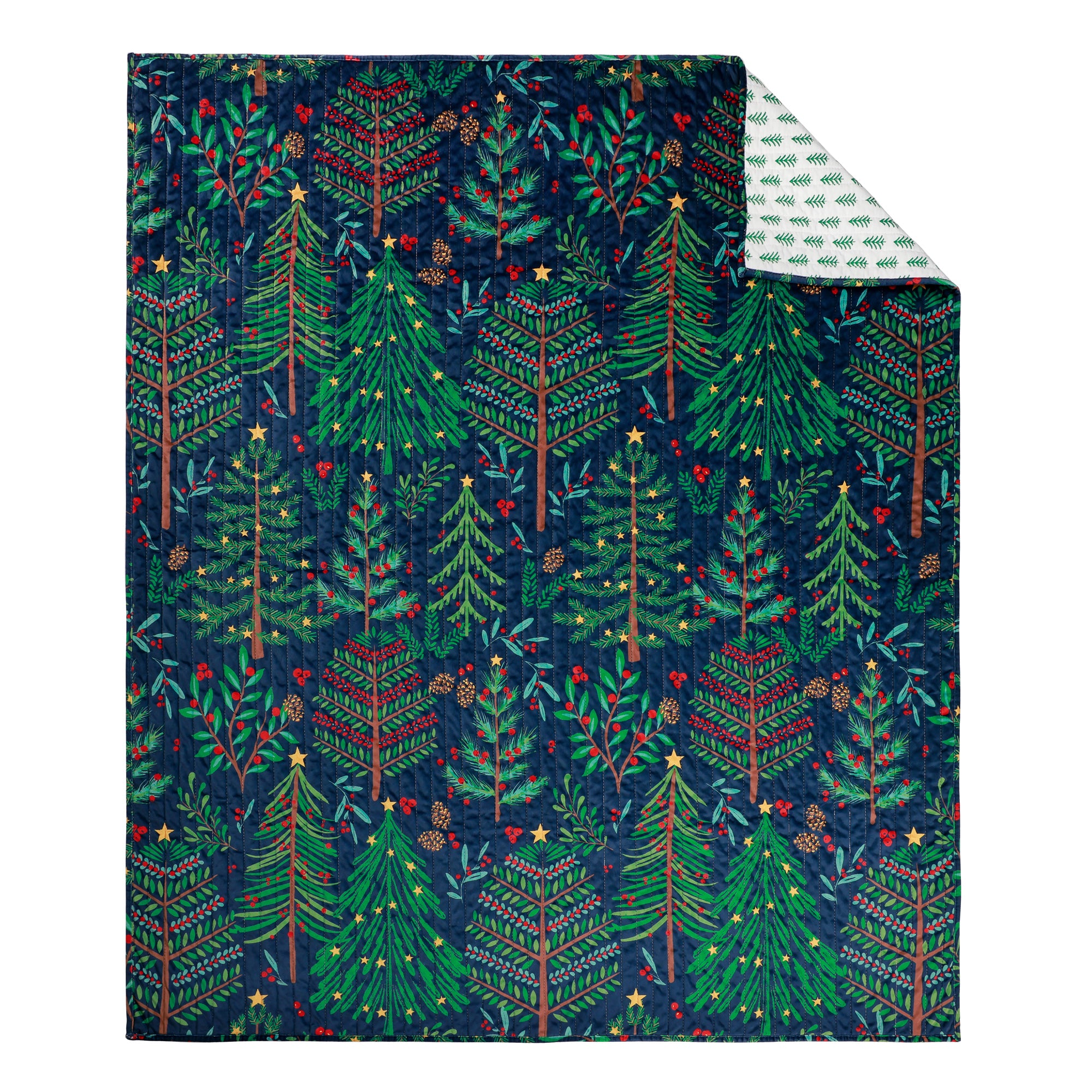 Woodsy Wonder Quilted Throw
