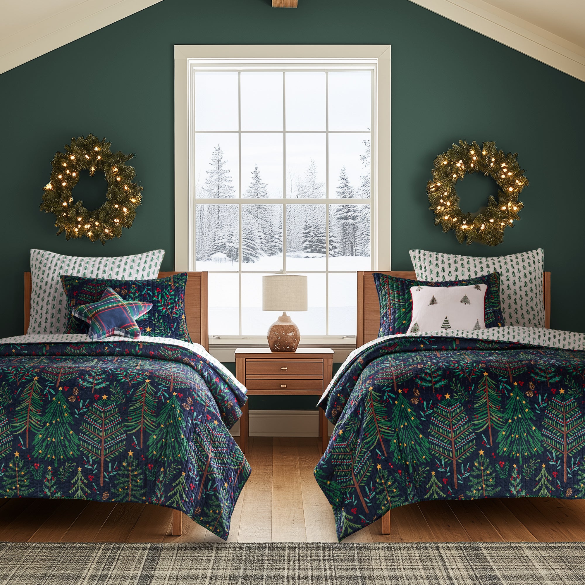Woodsy Wonder Euro Sham Set of 2