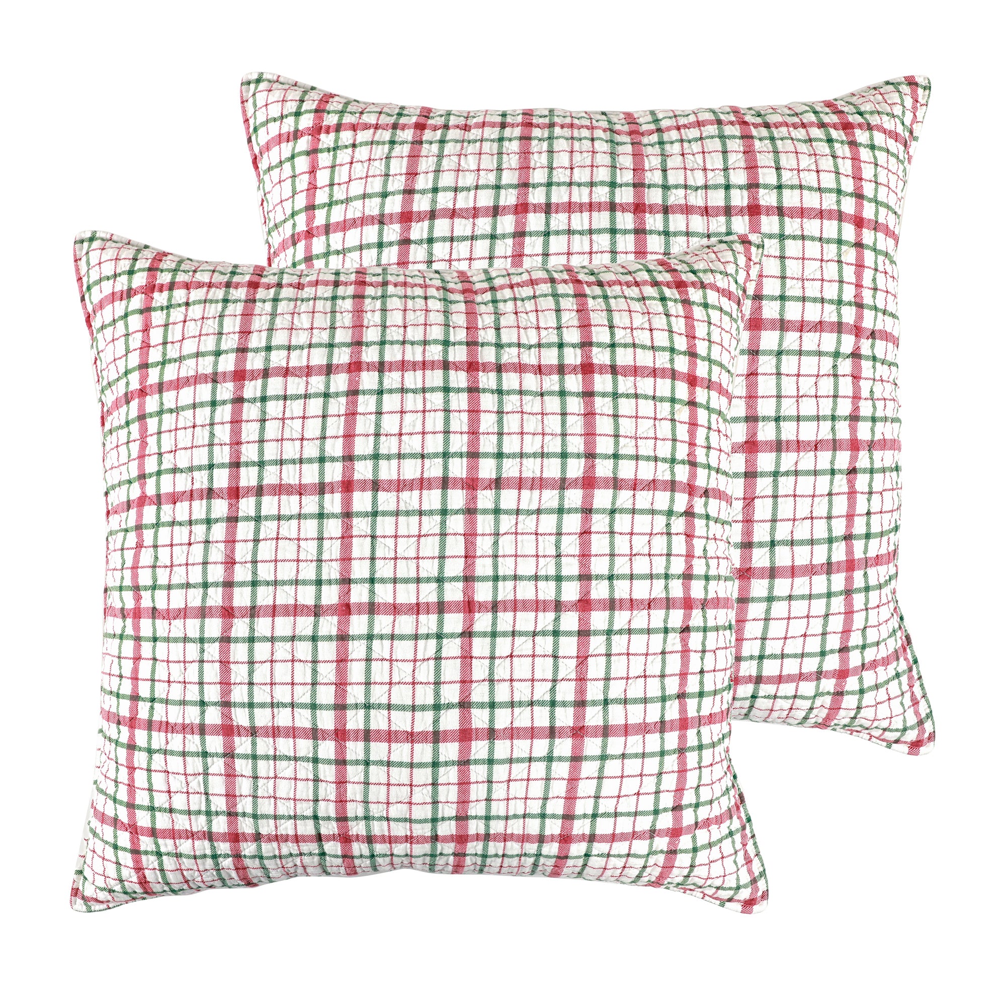 Tinsel Tidings Euro Sham Set of 2