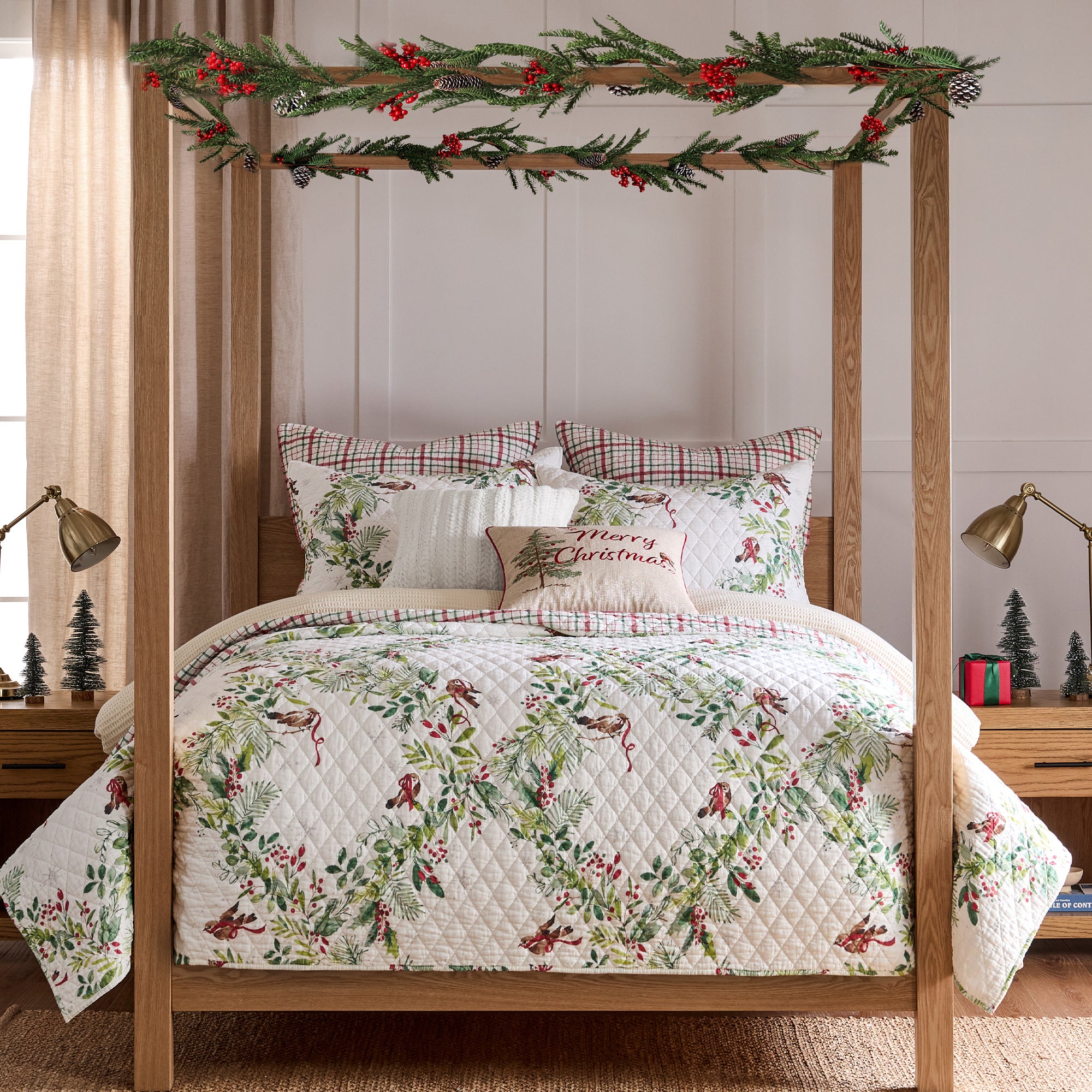 Tinsel Tidings Pillow Sham