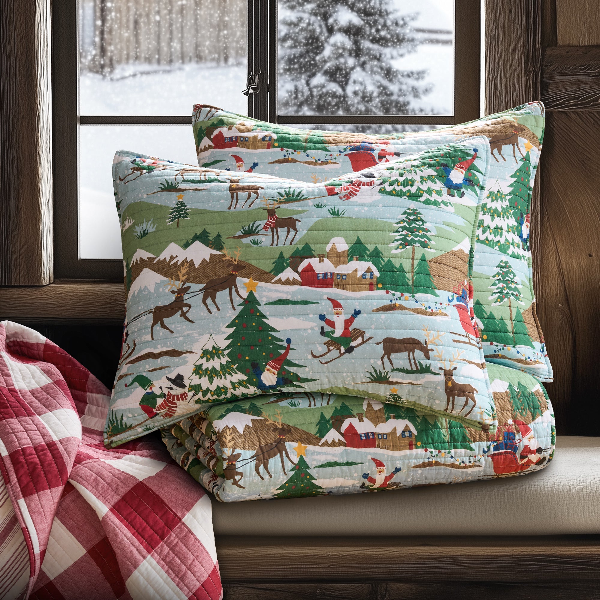 Merry Mountains Quilt Set