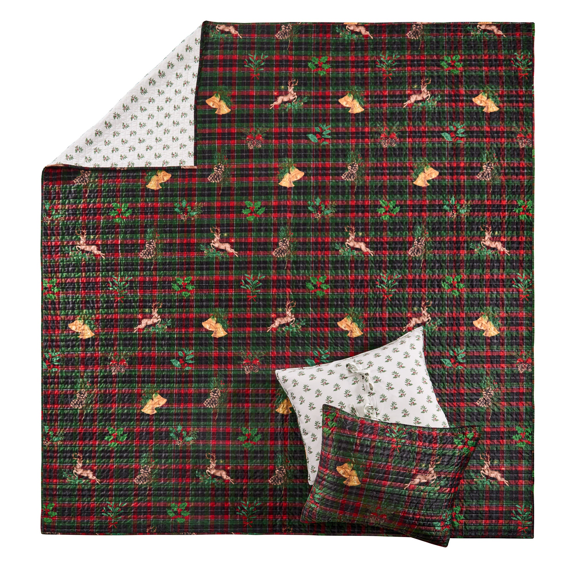 Levtex Home Merry Tartan Quilt Quilts
