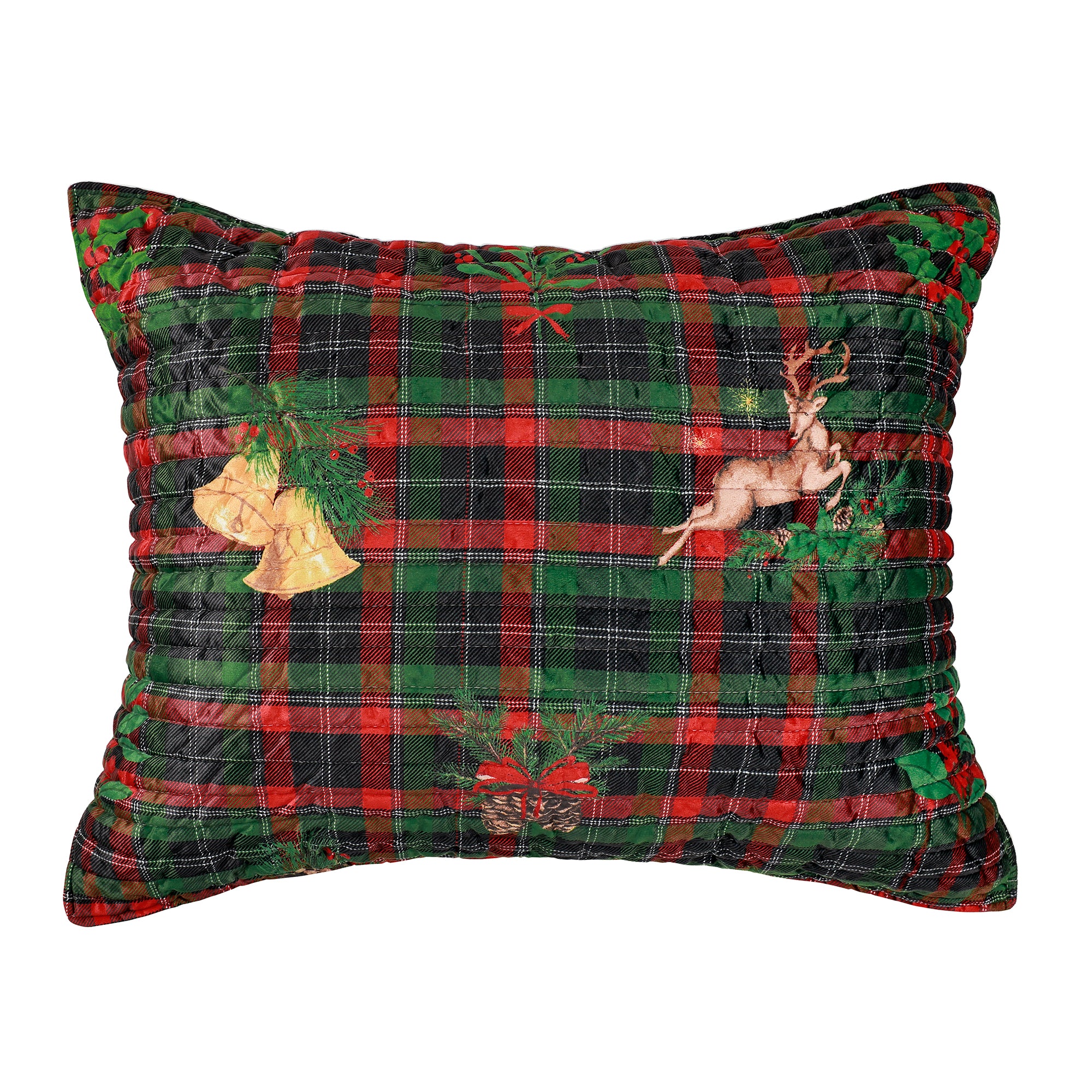 Merry Tartan Pillow Sham