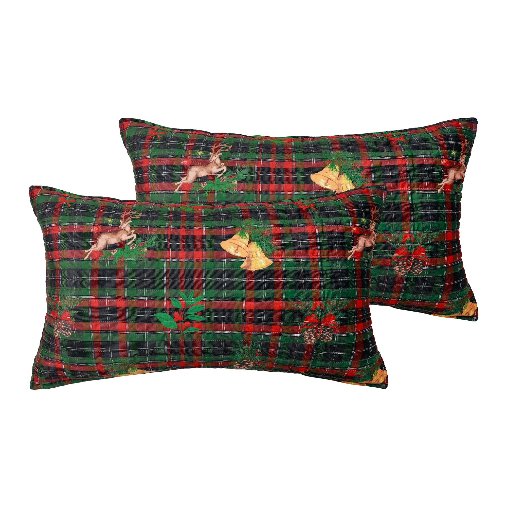 Merry Tartan Pillow Sham