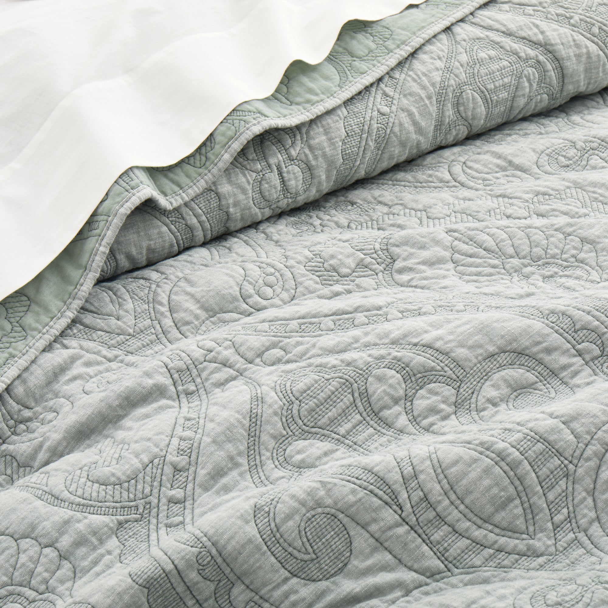 Helena Sage Quilt Set