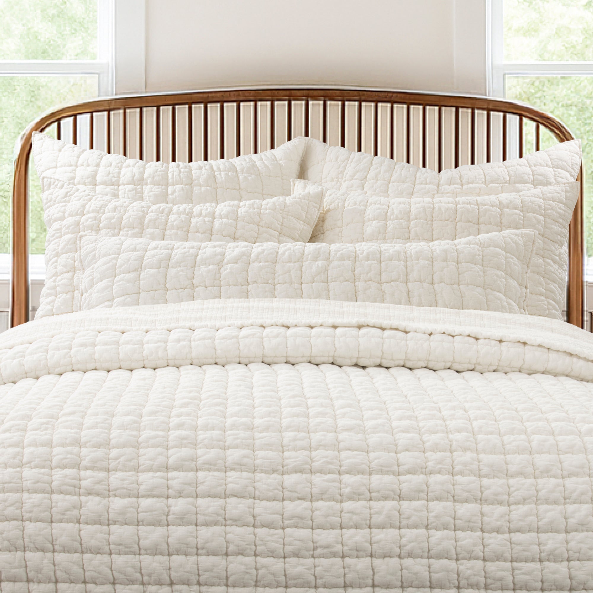 Whisper Cream Lumbar Pillow