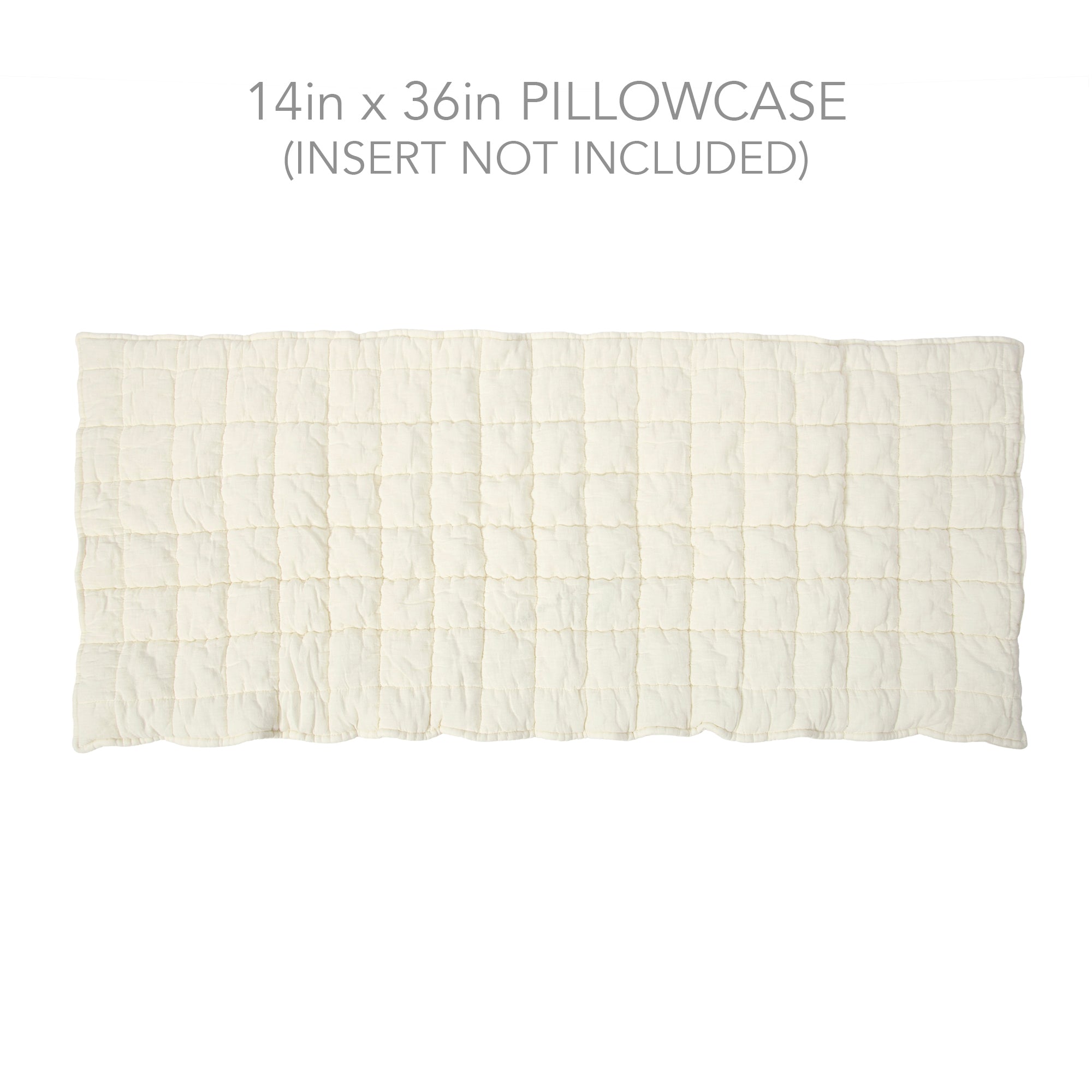 Whisper Cream Lumbar Pillow Cover