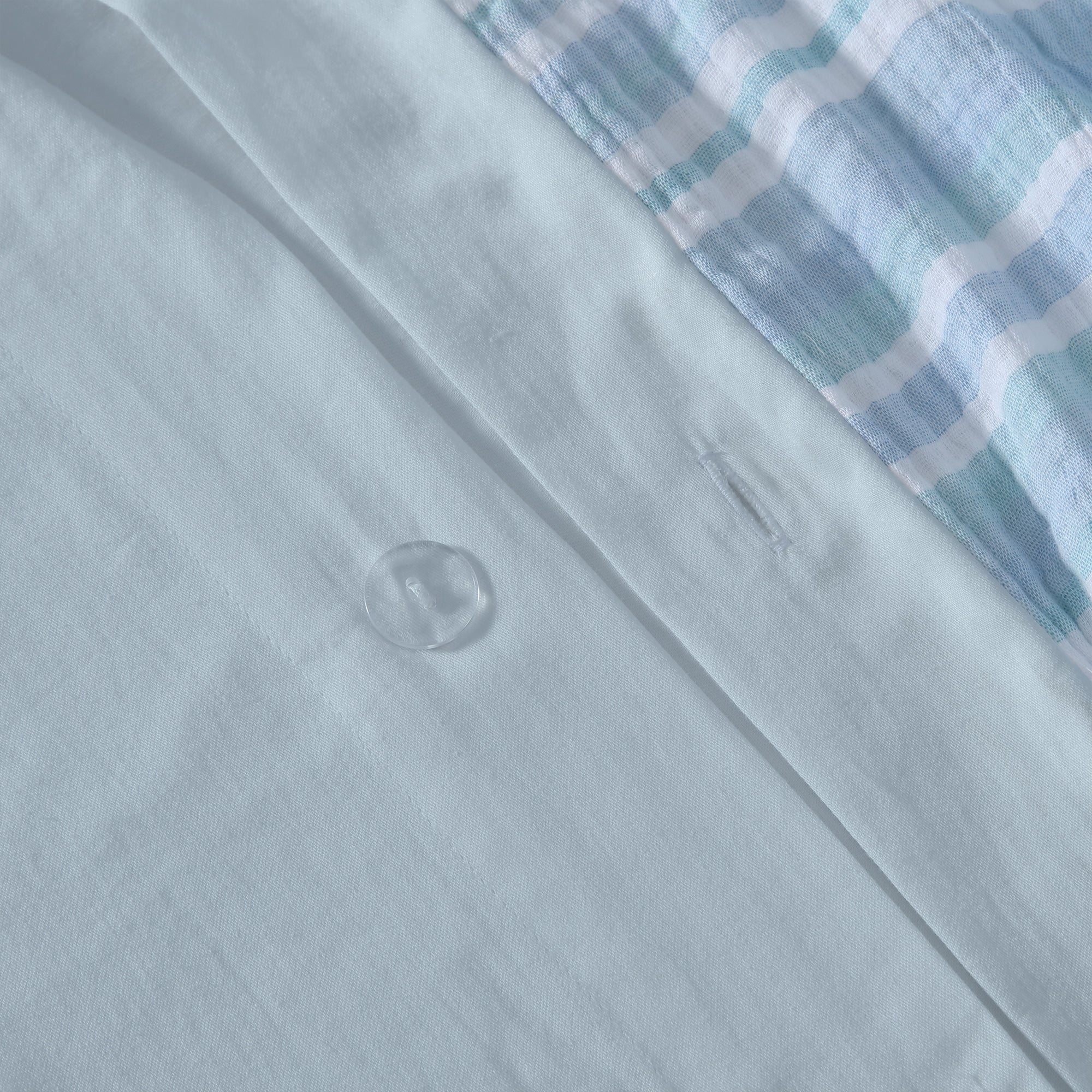 Boracay Stripe Muslin Duvet Cover Set