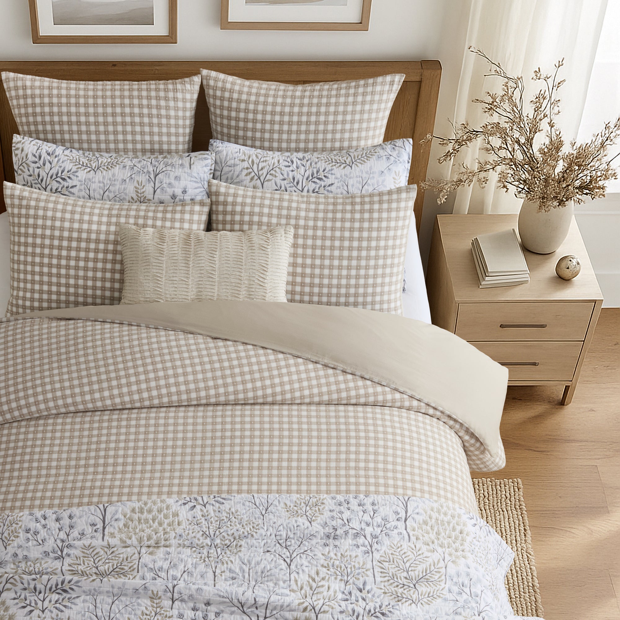 Camden Euro Sham Set of 2 - Quilt Back