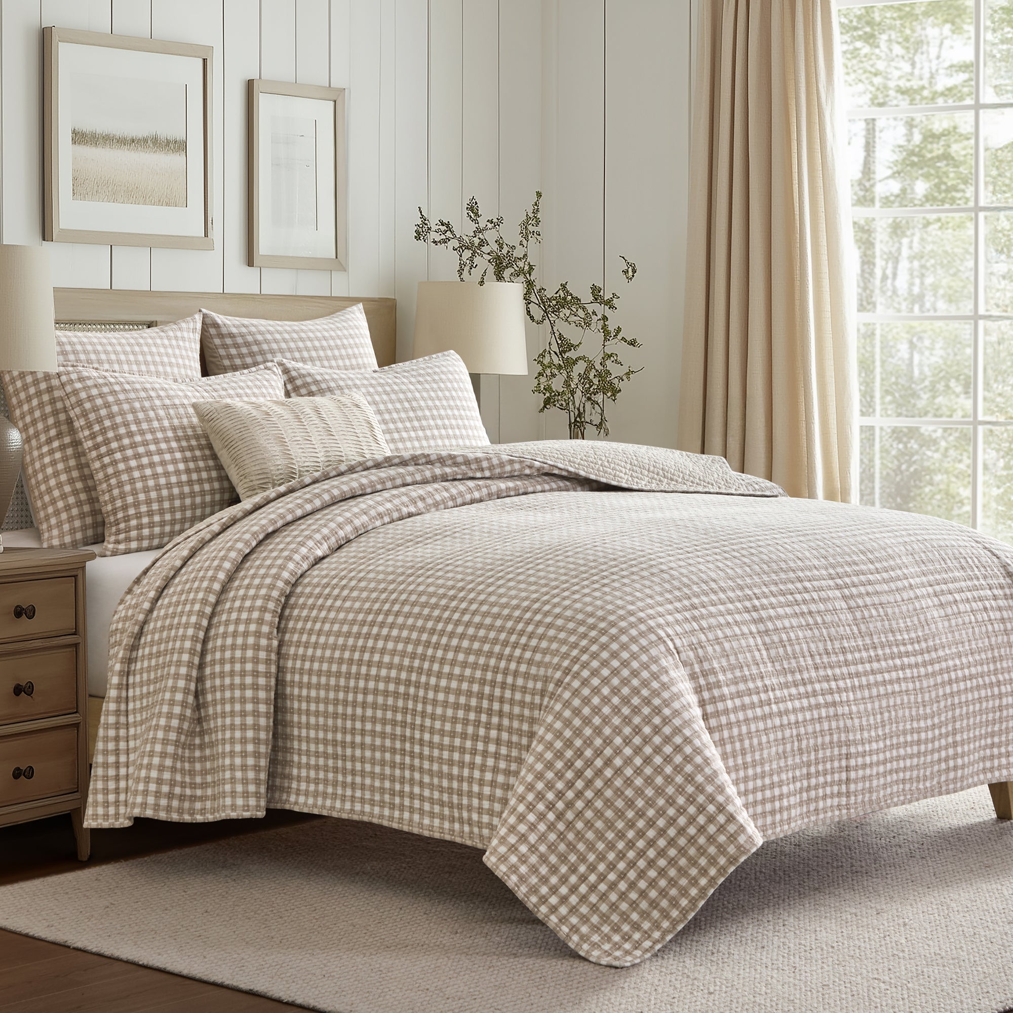 Camden Euro Sham Set of 2 - Quilt Back