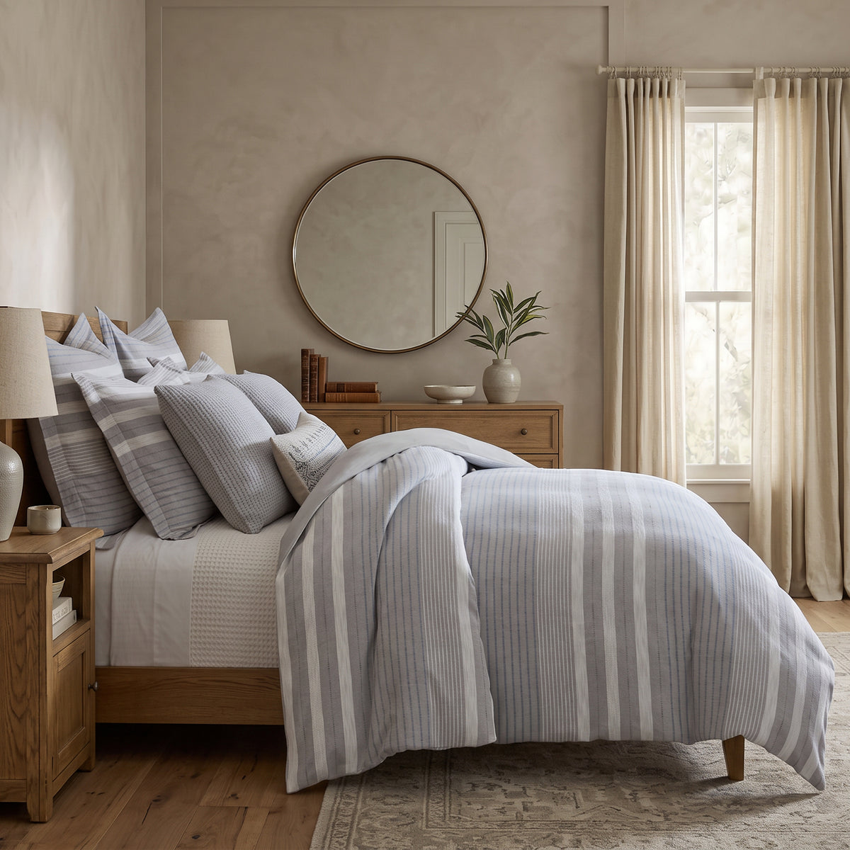 Hawthorne Stripe Comforter Set