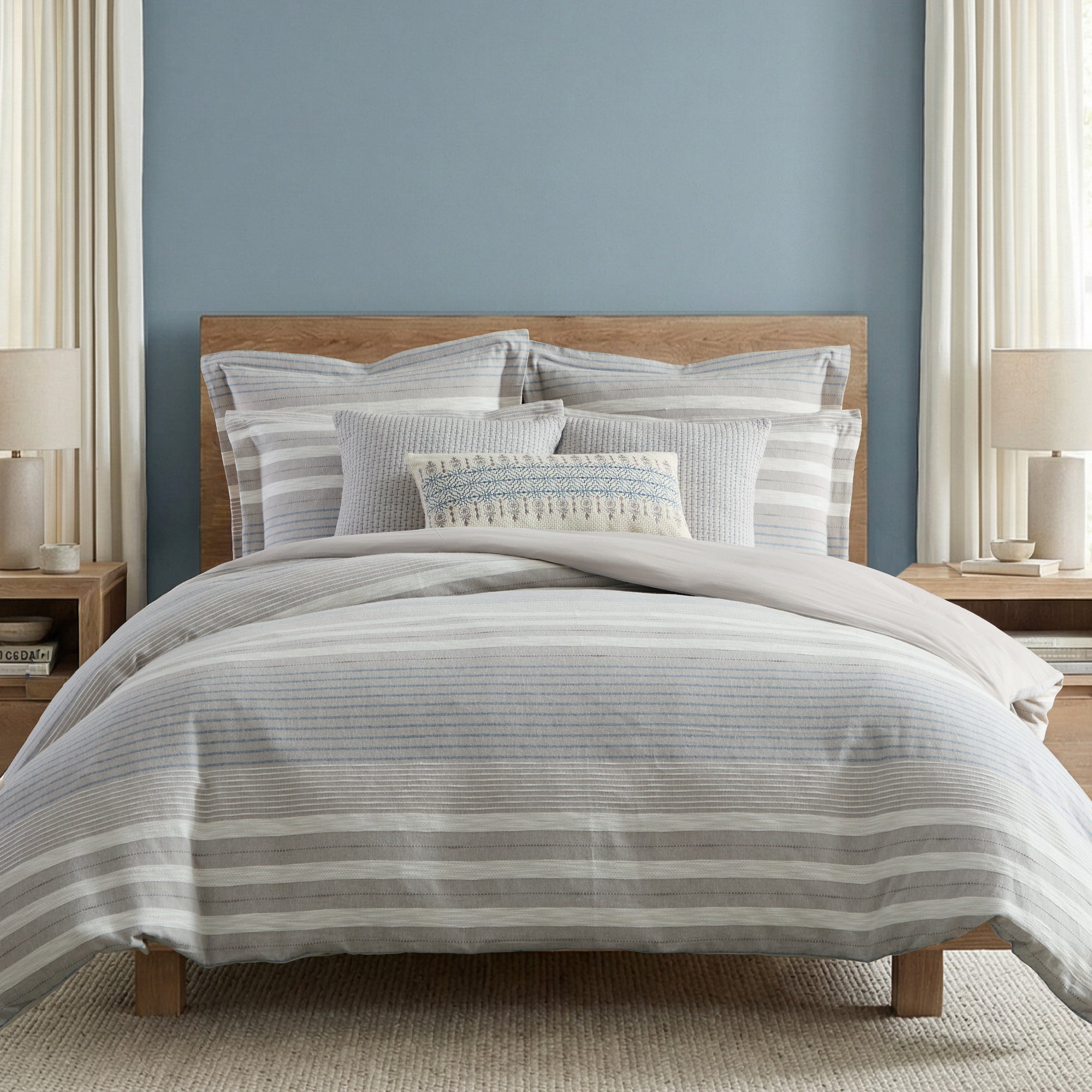 Hawthorn Stripes Comforter Set