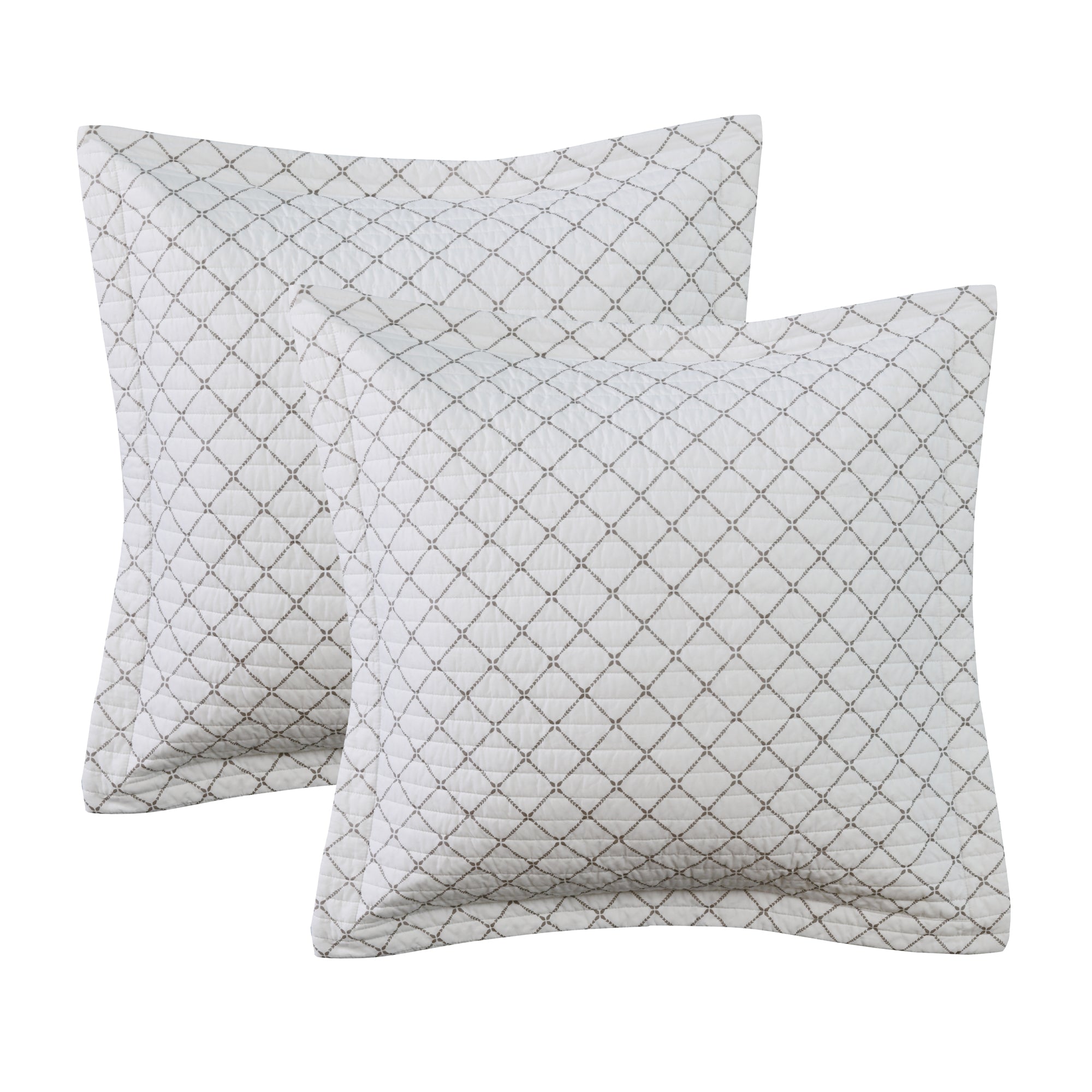 Belvedere Blue Euro Sham Set of 2