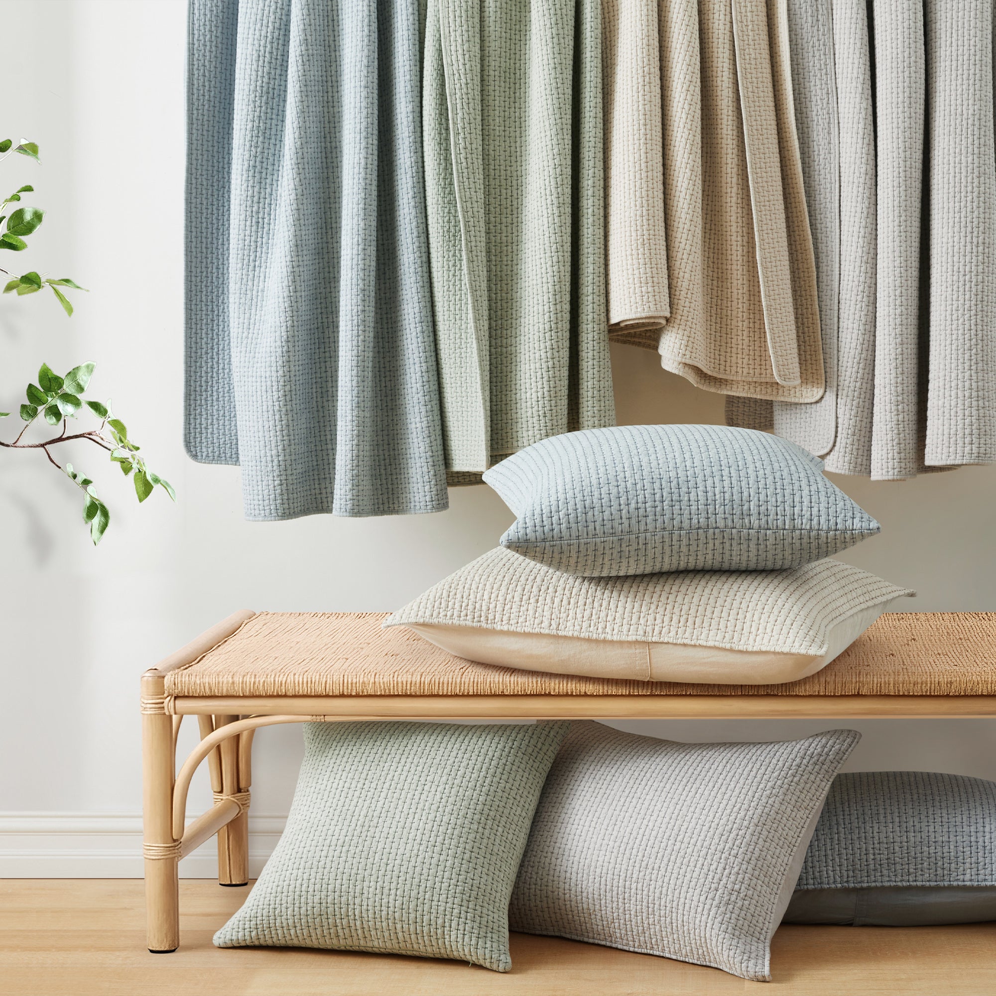 Pick-Stitch Artisan Square Pillow