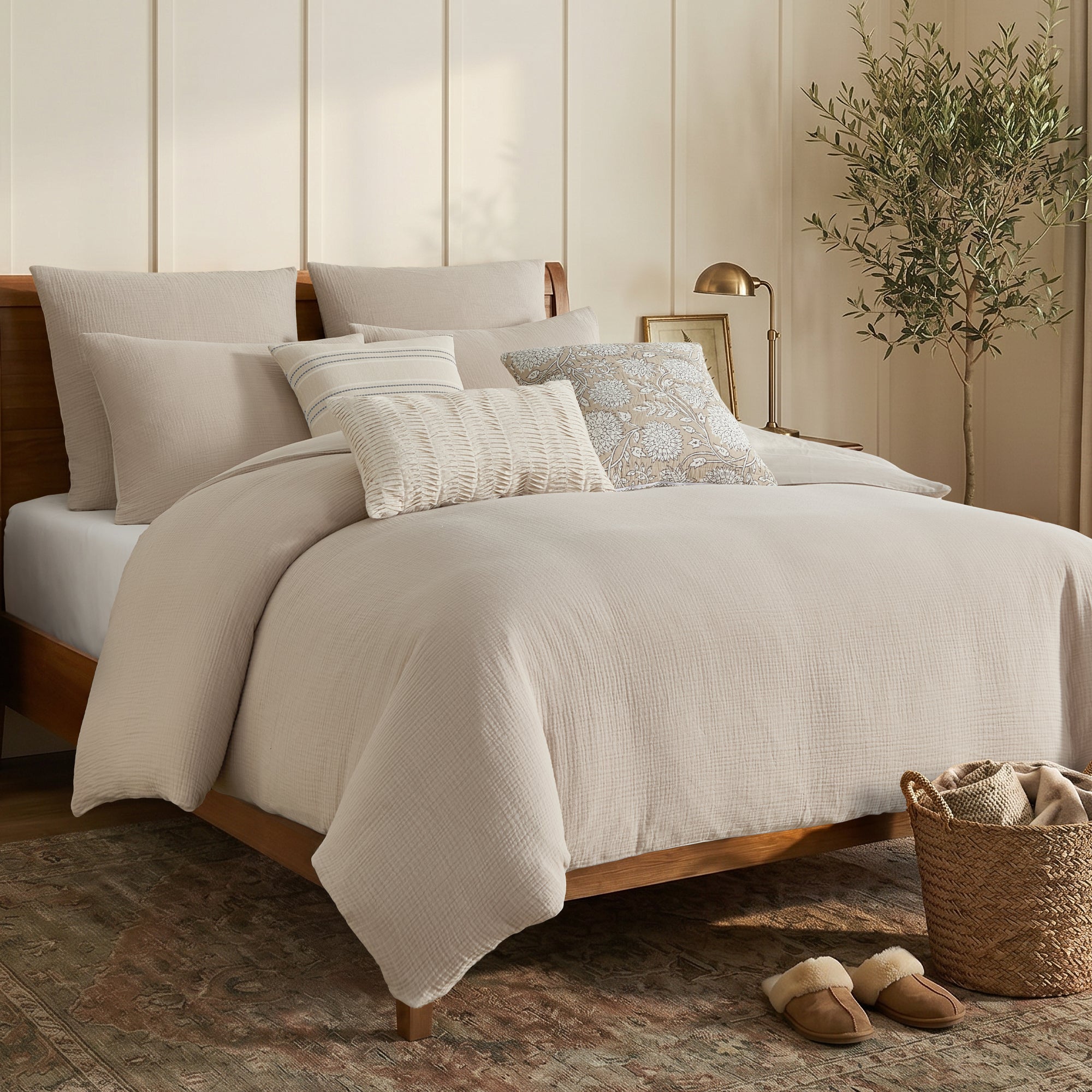 Muslin Euro Sham Set of 2