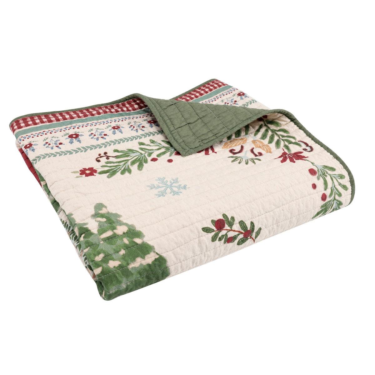 Winter Wonder Quilted Throw