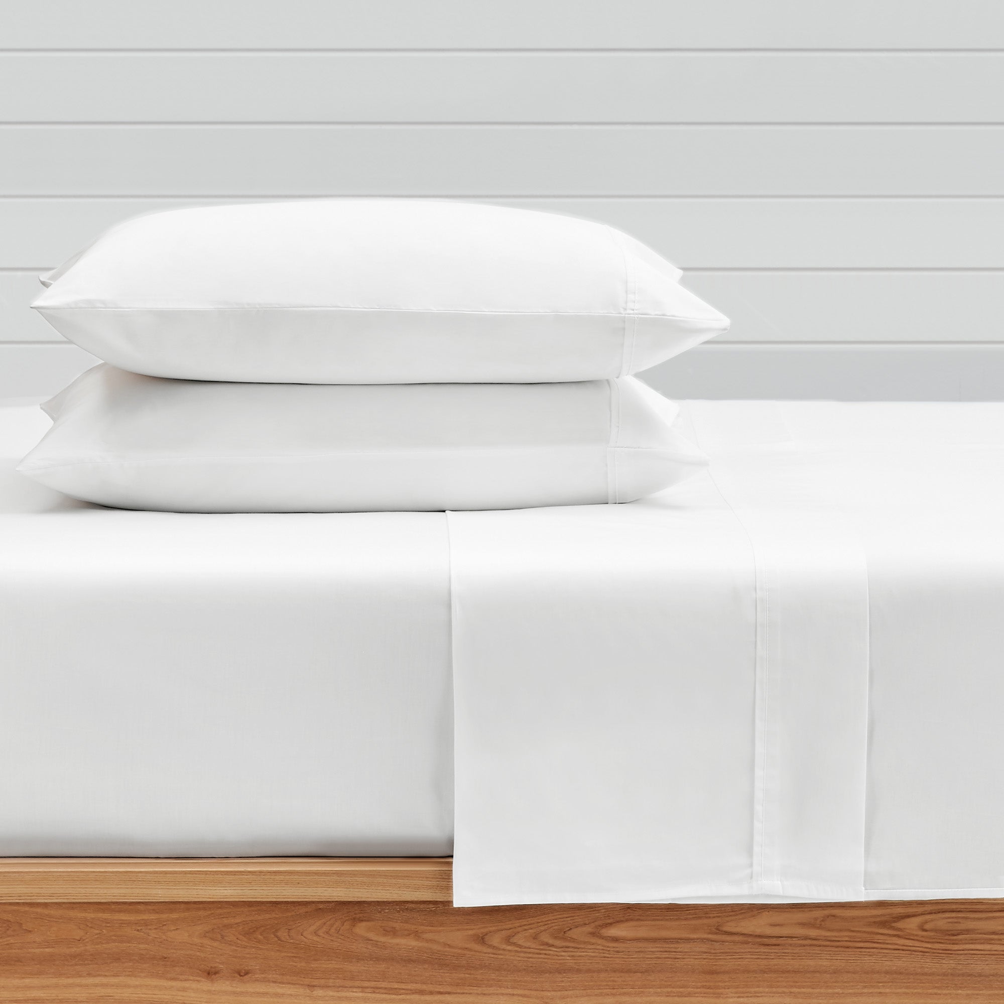 White Sateen Fitted Sheet