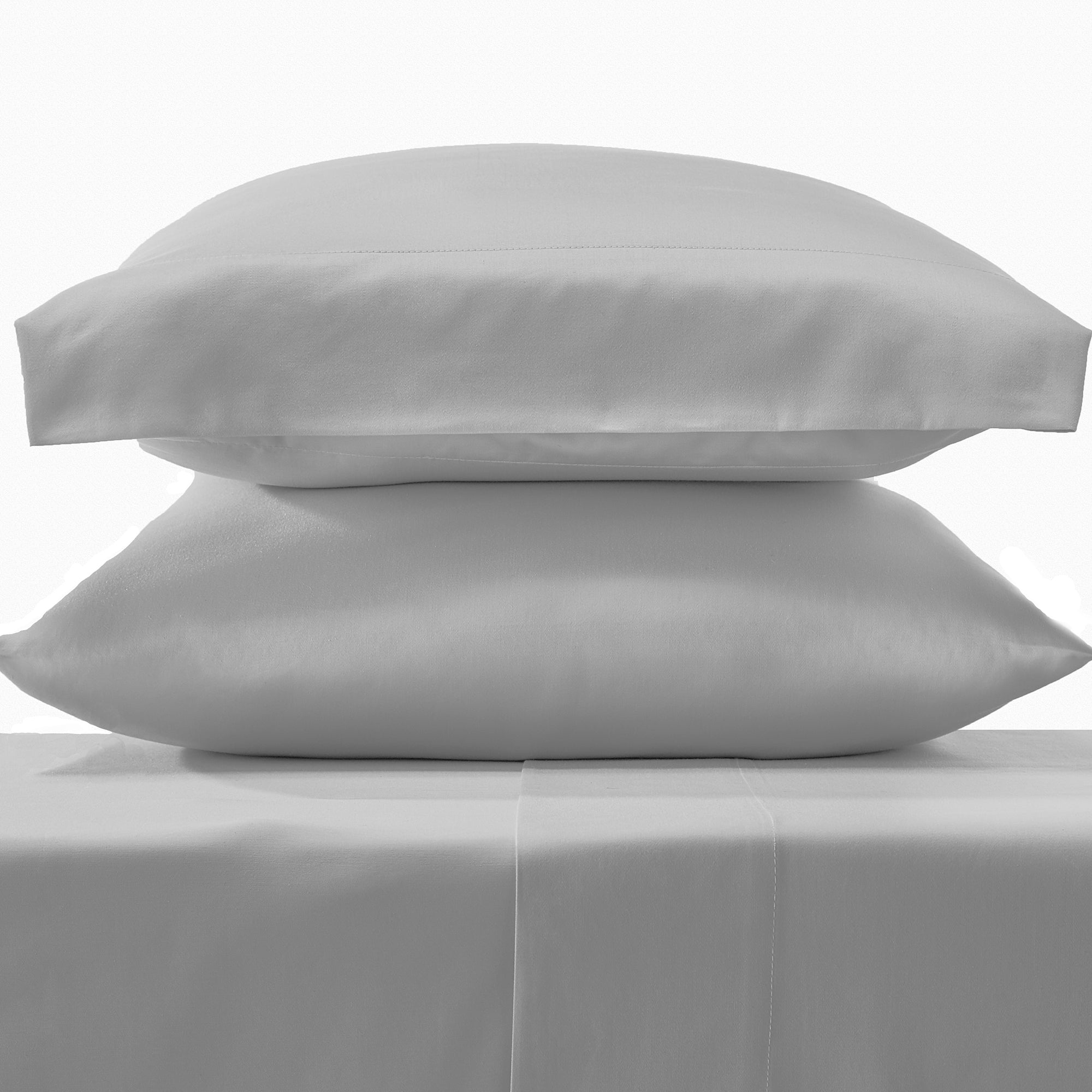 Sateen Pillowcase Set of 2 - 100% Cotton