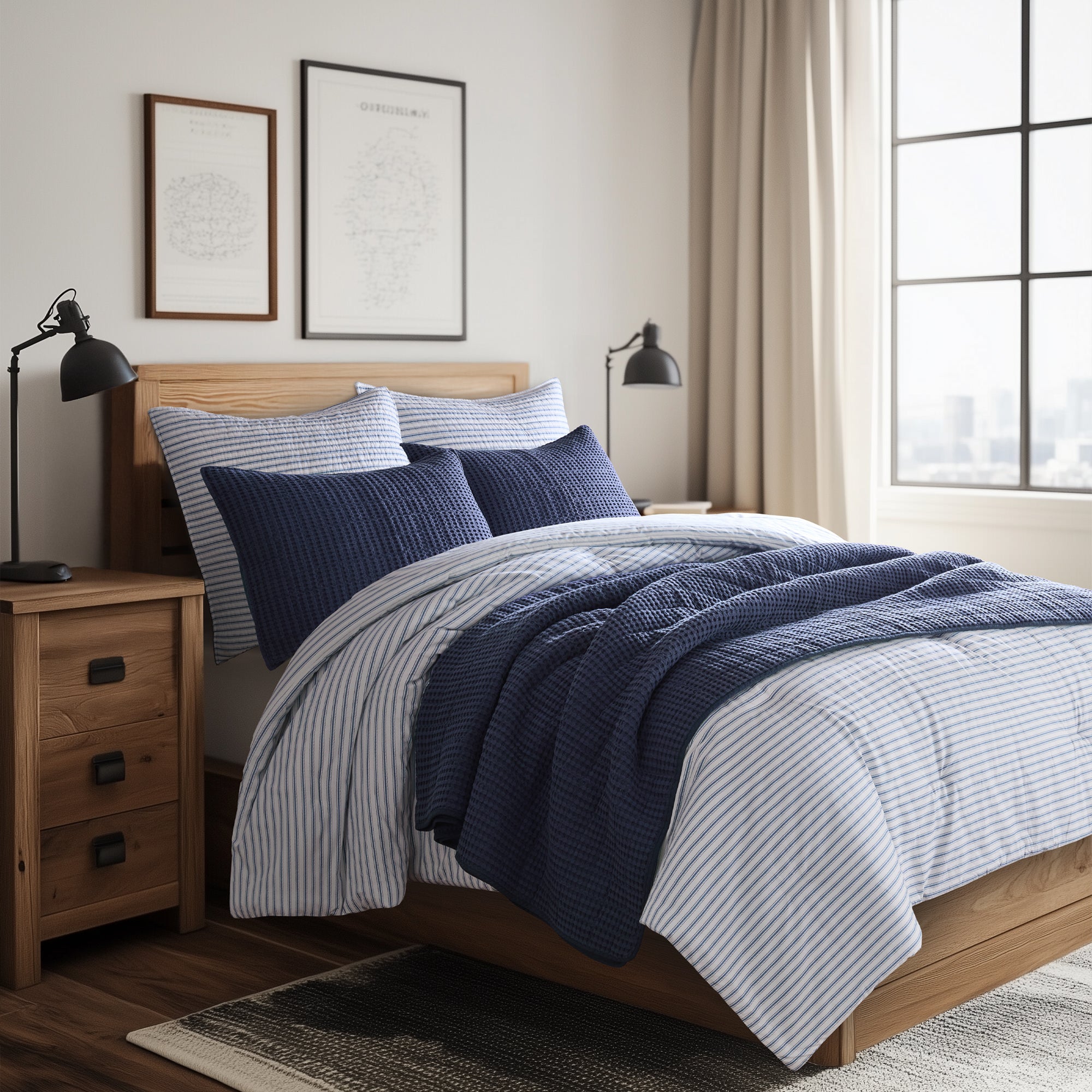Tobago Stripe Duvet Cover Set