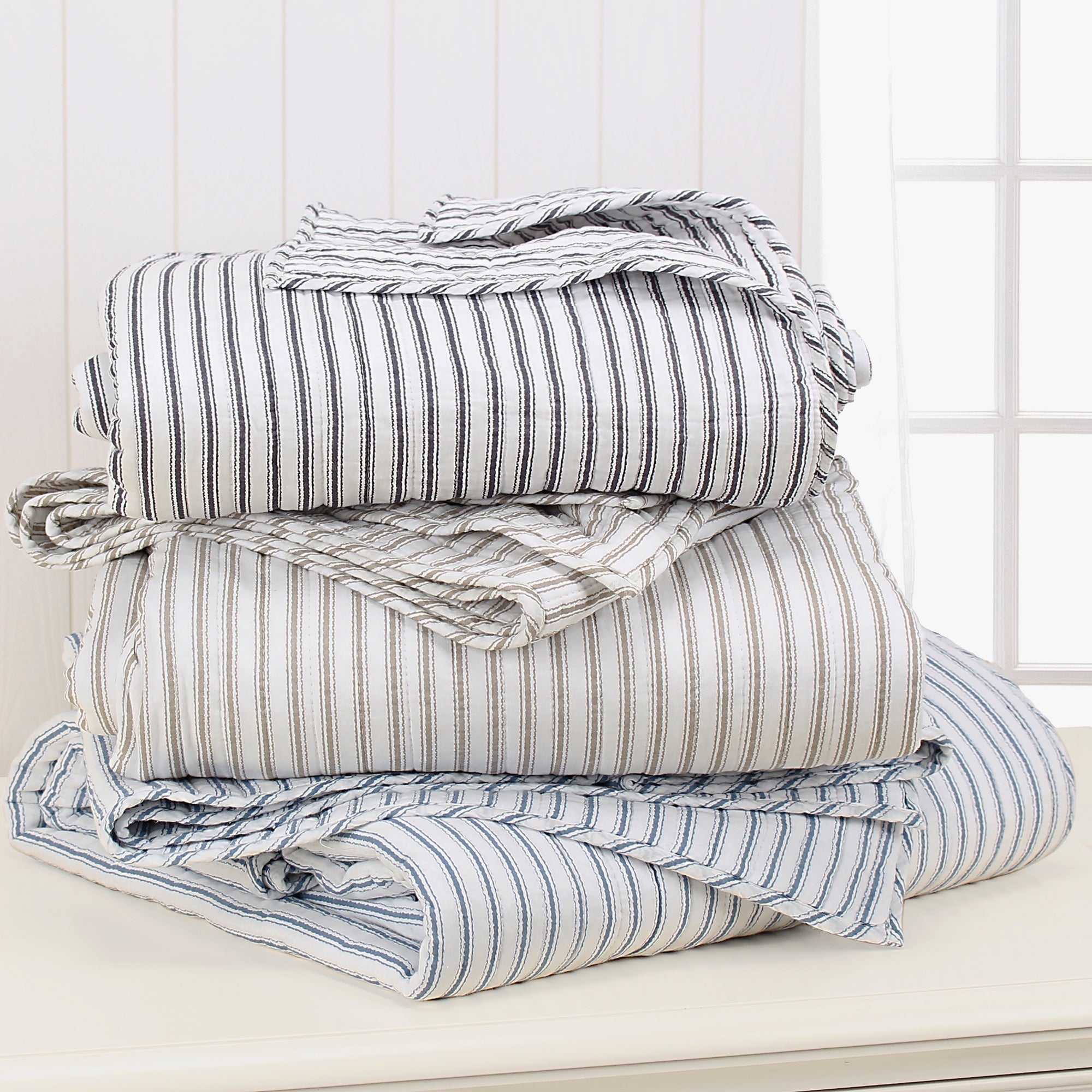 Levtex Home Tobago Stripe Quilt Set Quilts