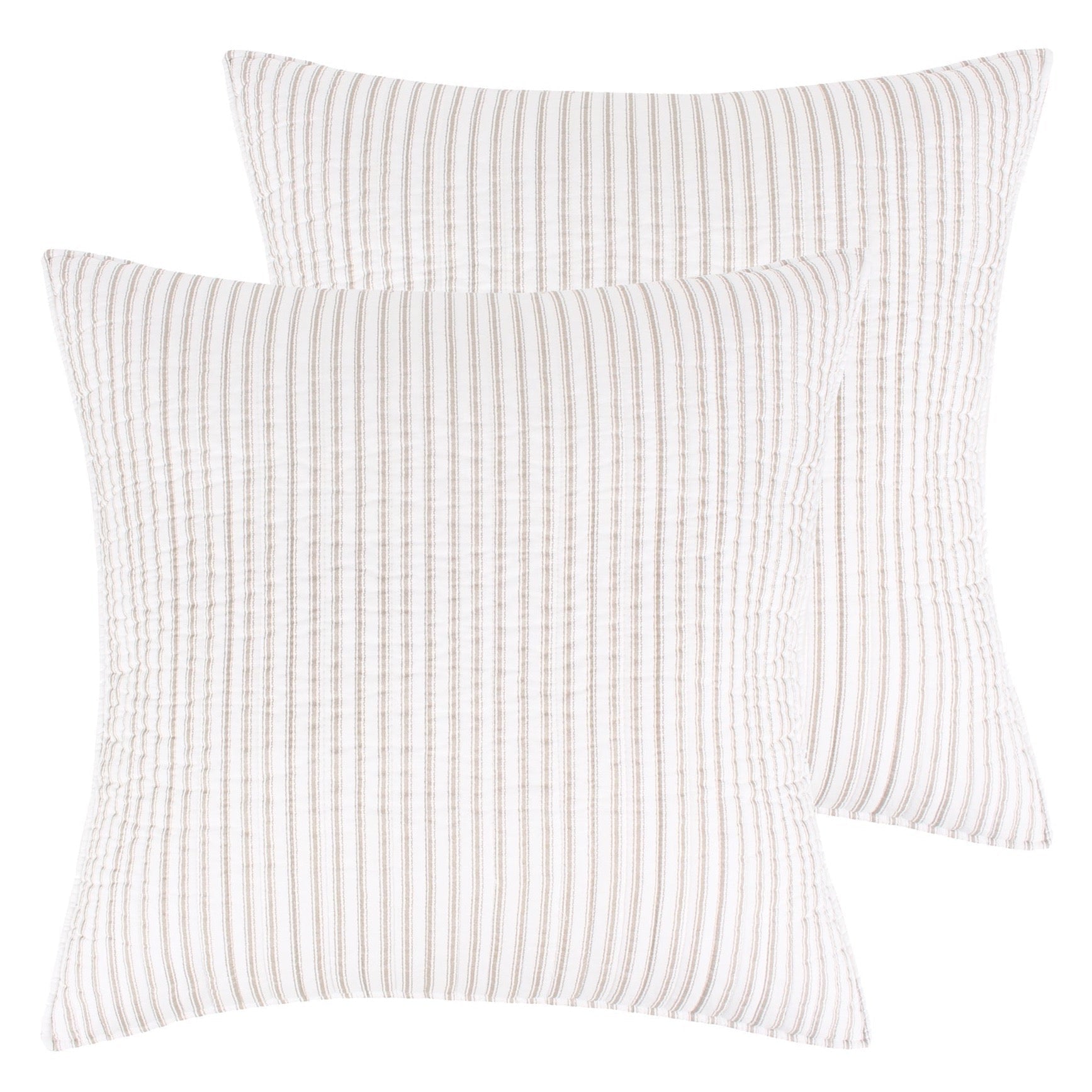 Levtex Home Tobago Stripe Euro Sham Set of 2 Euro Shams