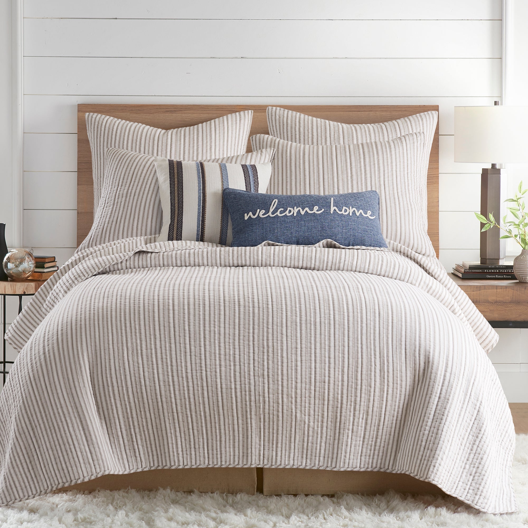 Levtex Home Tobago Stripe Euro Sham Set of 2 Euro Shams