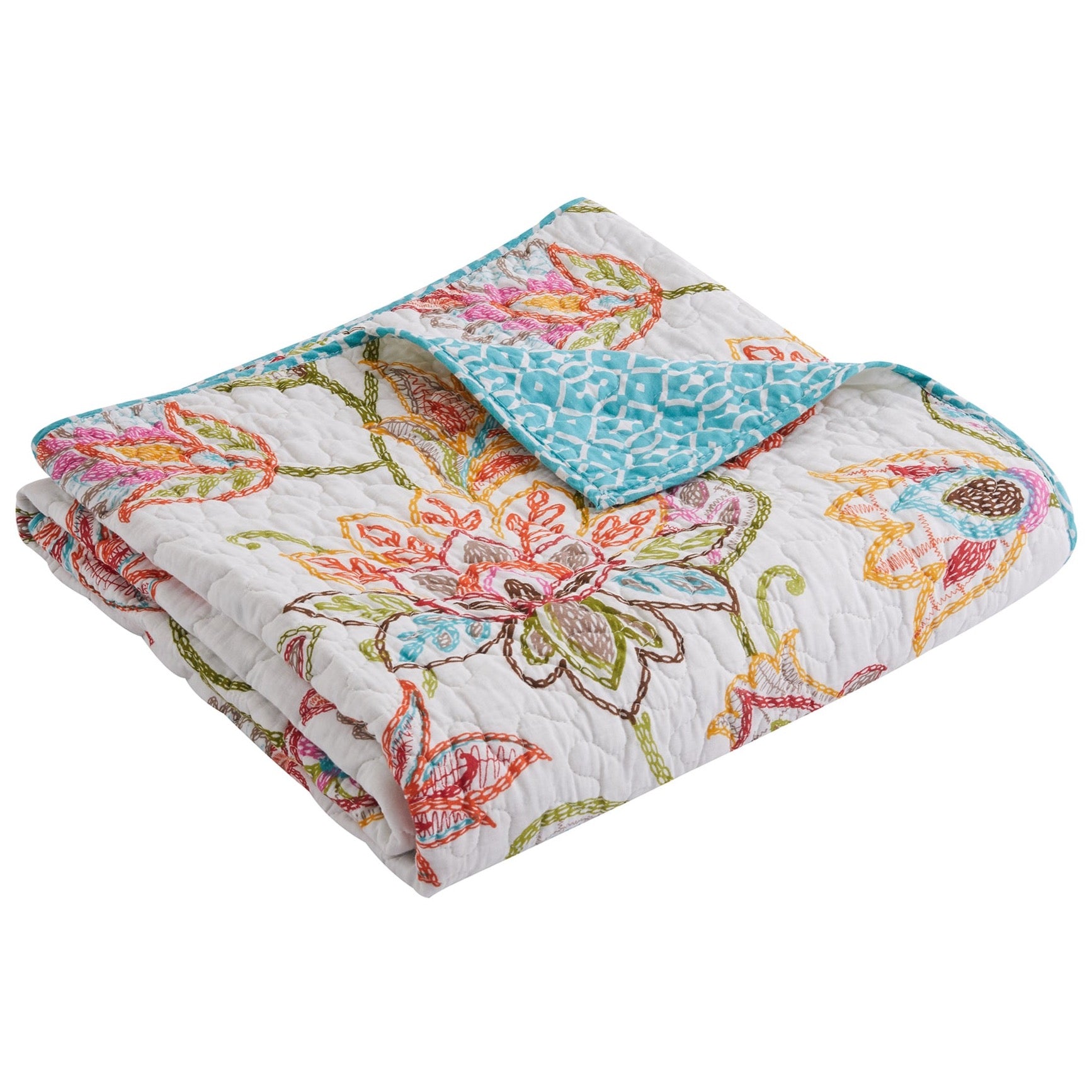 Levtex Home Sophia Quilted Throw Throws