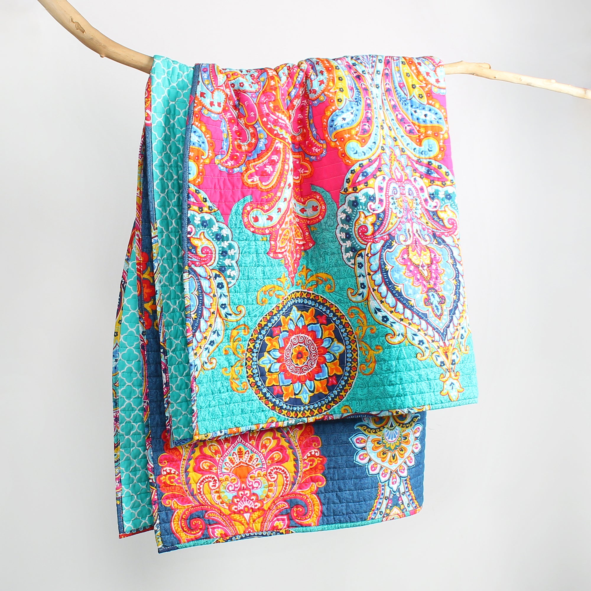 Levtex Home Fantasia Quilted Throw Throws