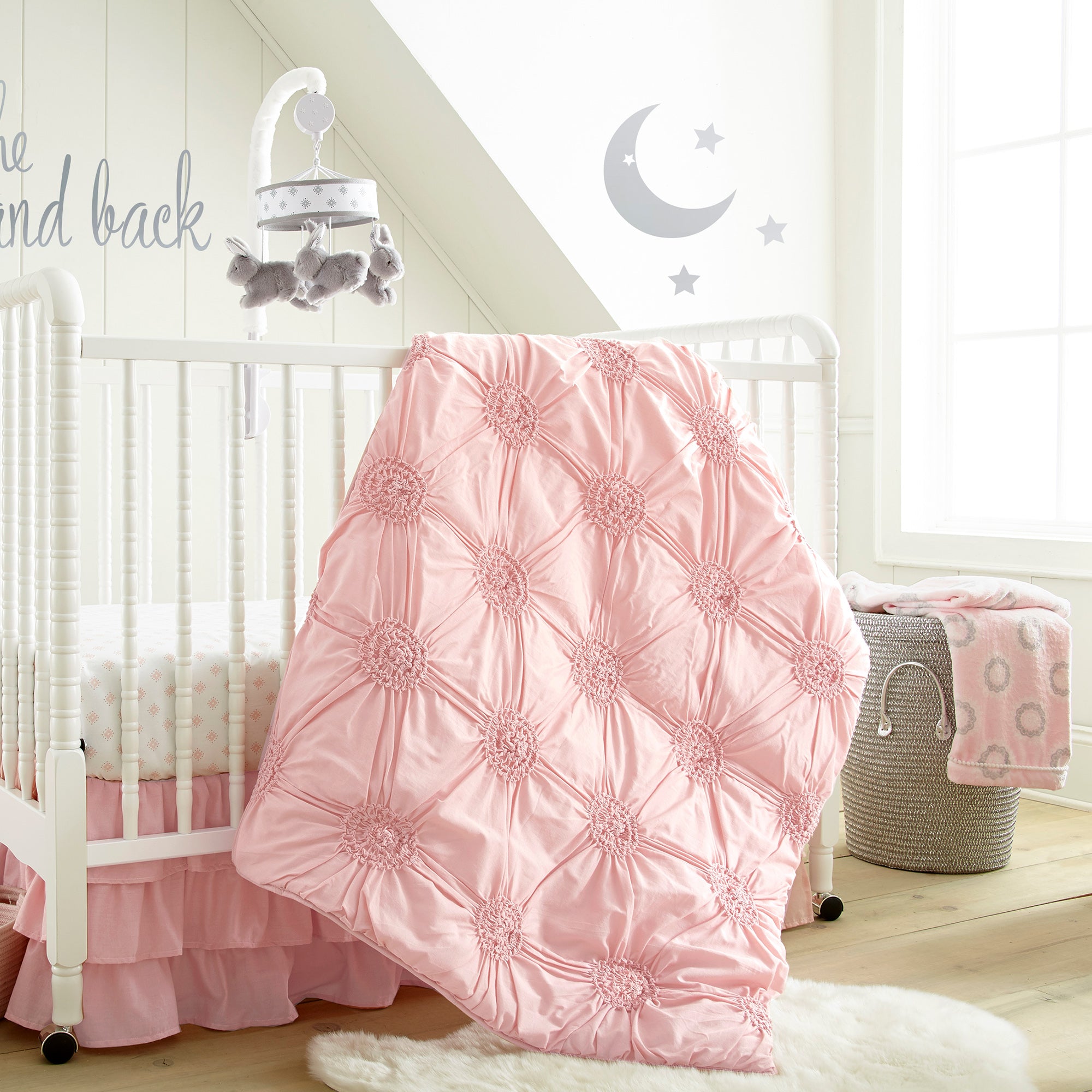 Levtex Home Willow Plush Blanket Baby Blankets