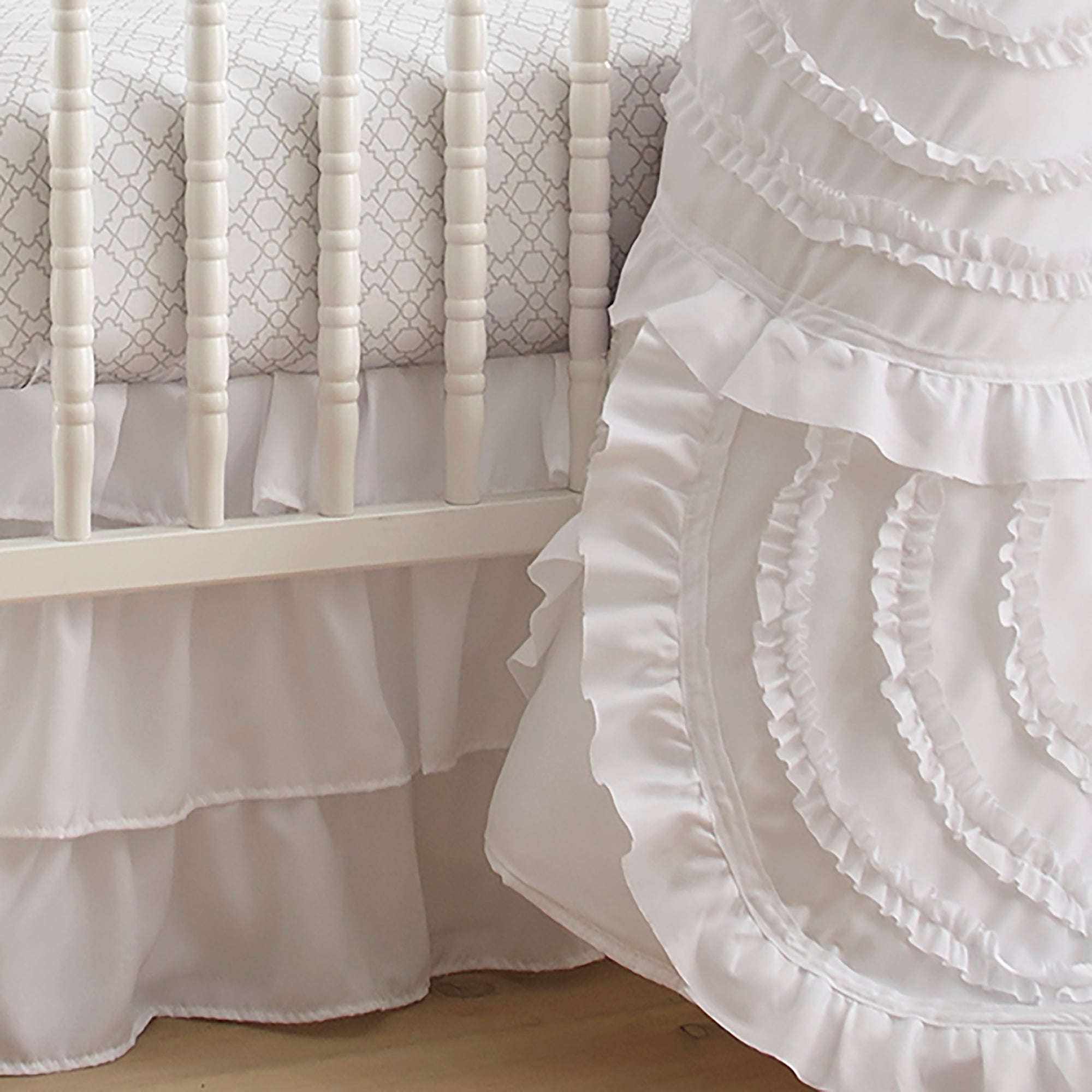 Levtex Home Skylar 4PC Crib Bedding Set Crib Bedding Sets