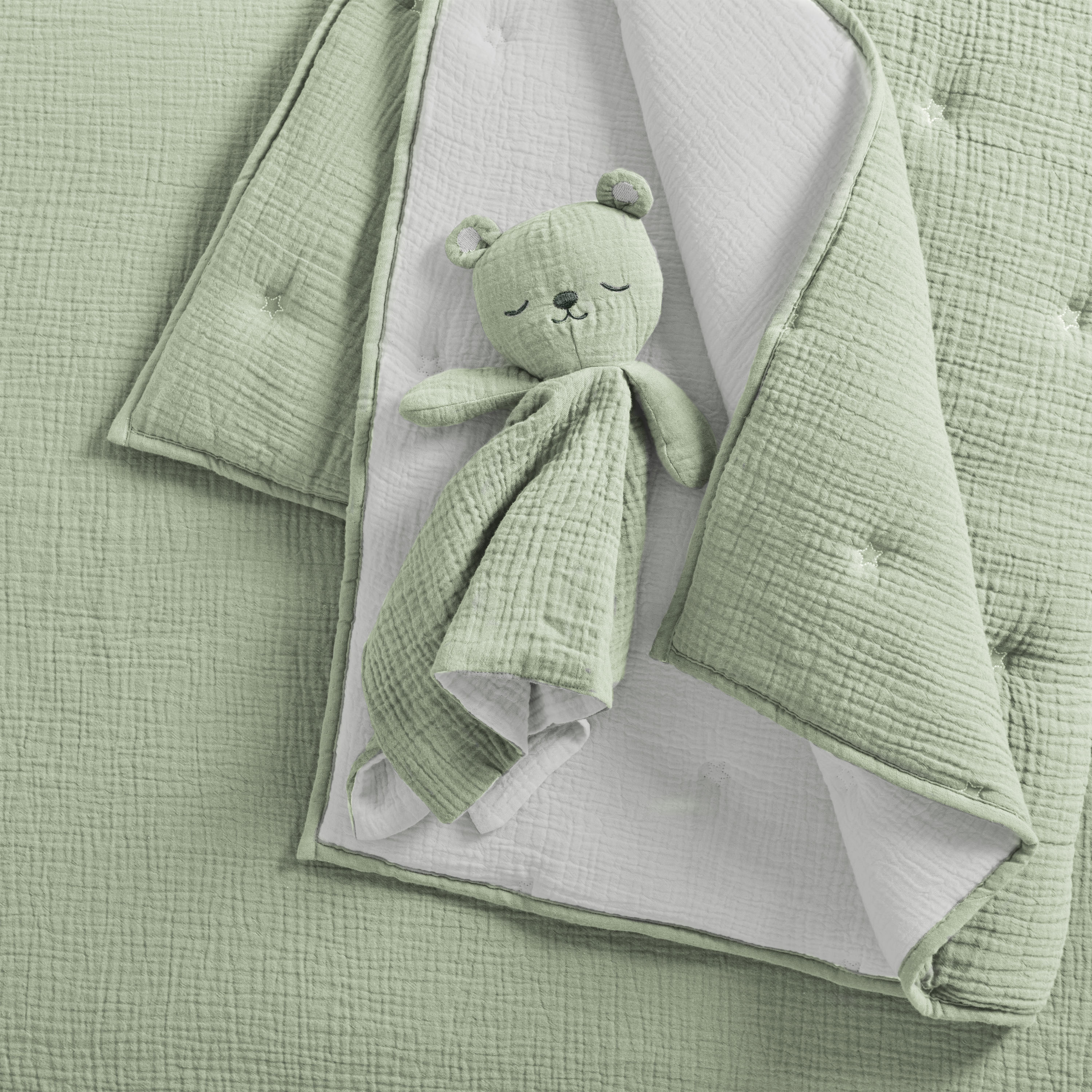 Levtex Home Cloud Muslin 5pc Bedding Set Crib Bedding Sets
