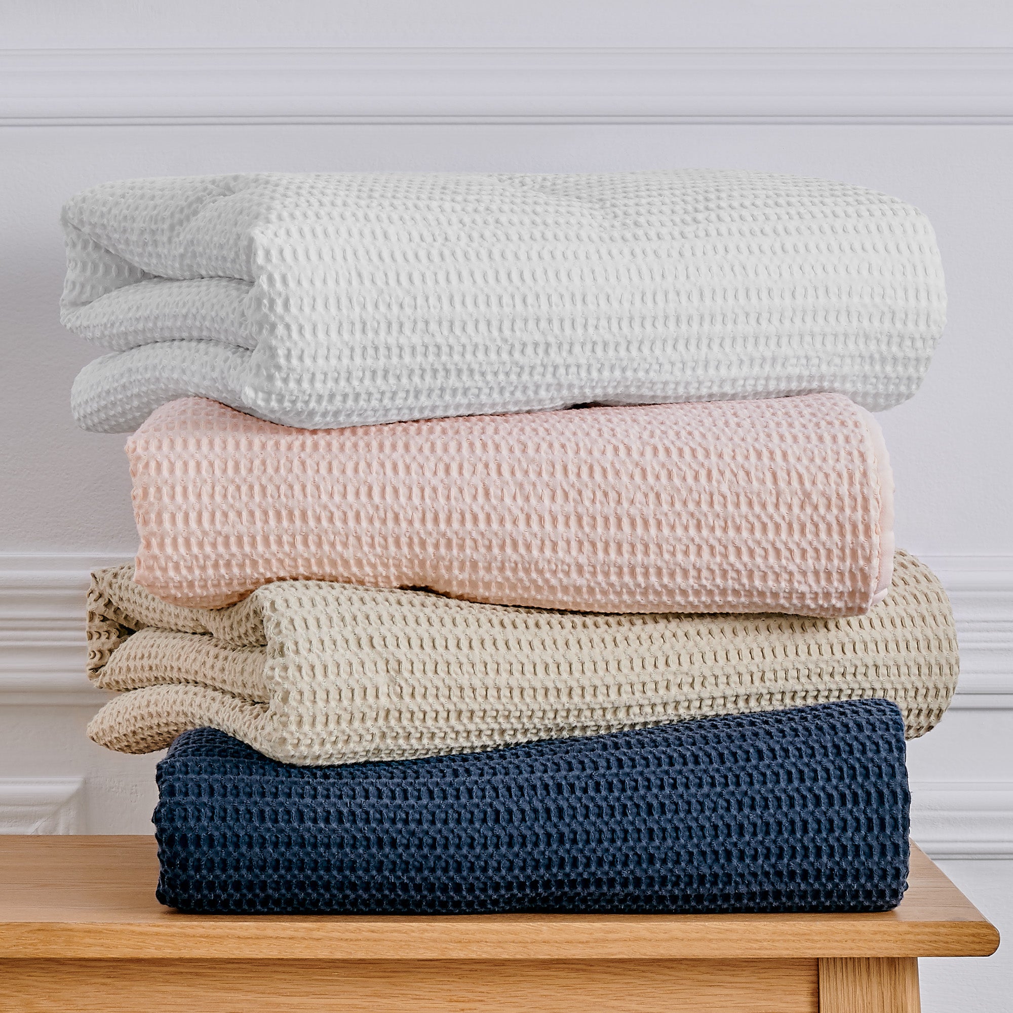 Levtex Home Mills Waffle 4pc Baby Crib Bedding Set Crib Bedding Sets