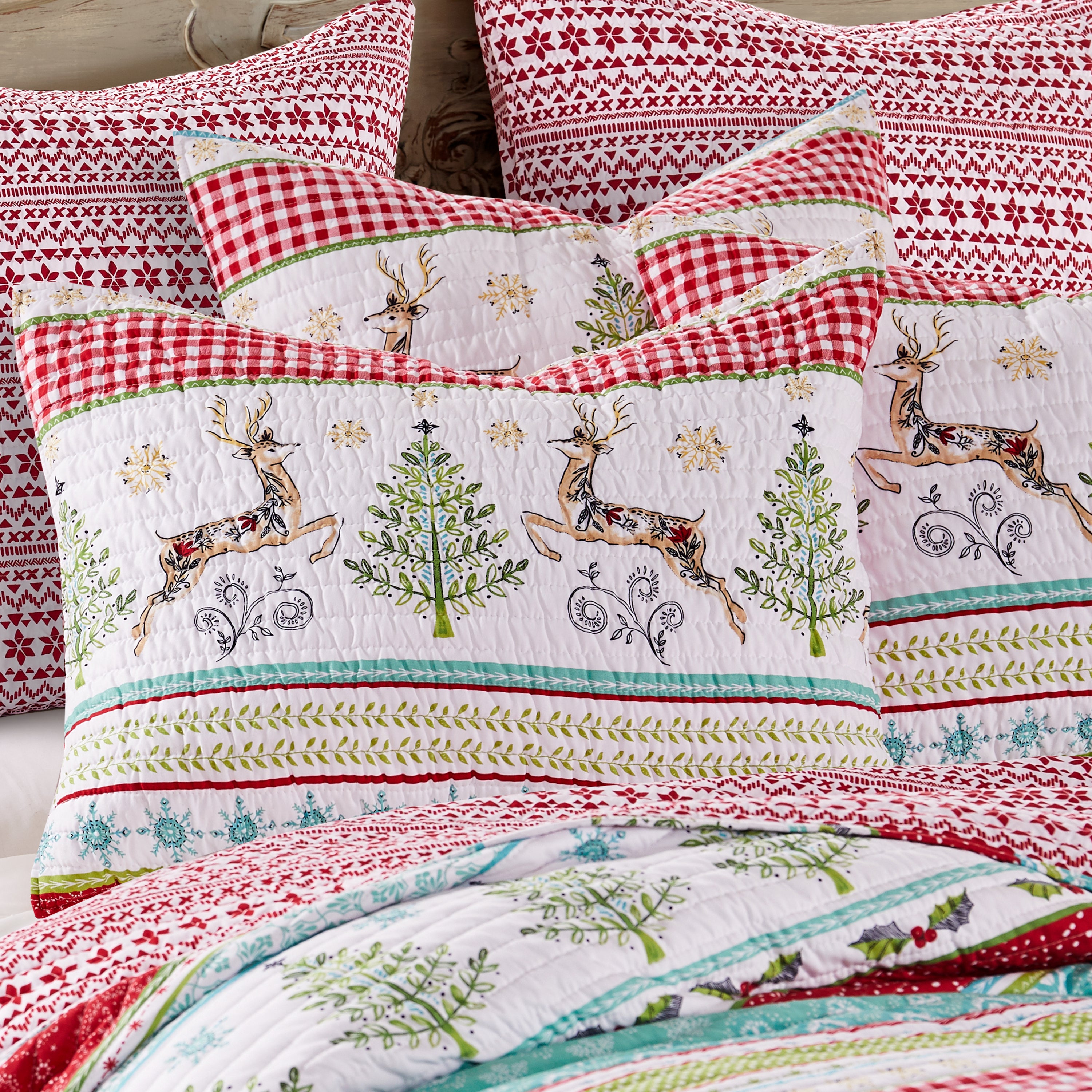 Levtex Home Merry & Bright Comet & Cupid Shams Shams