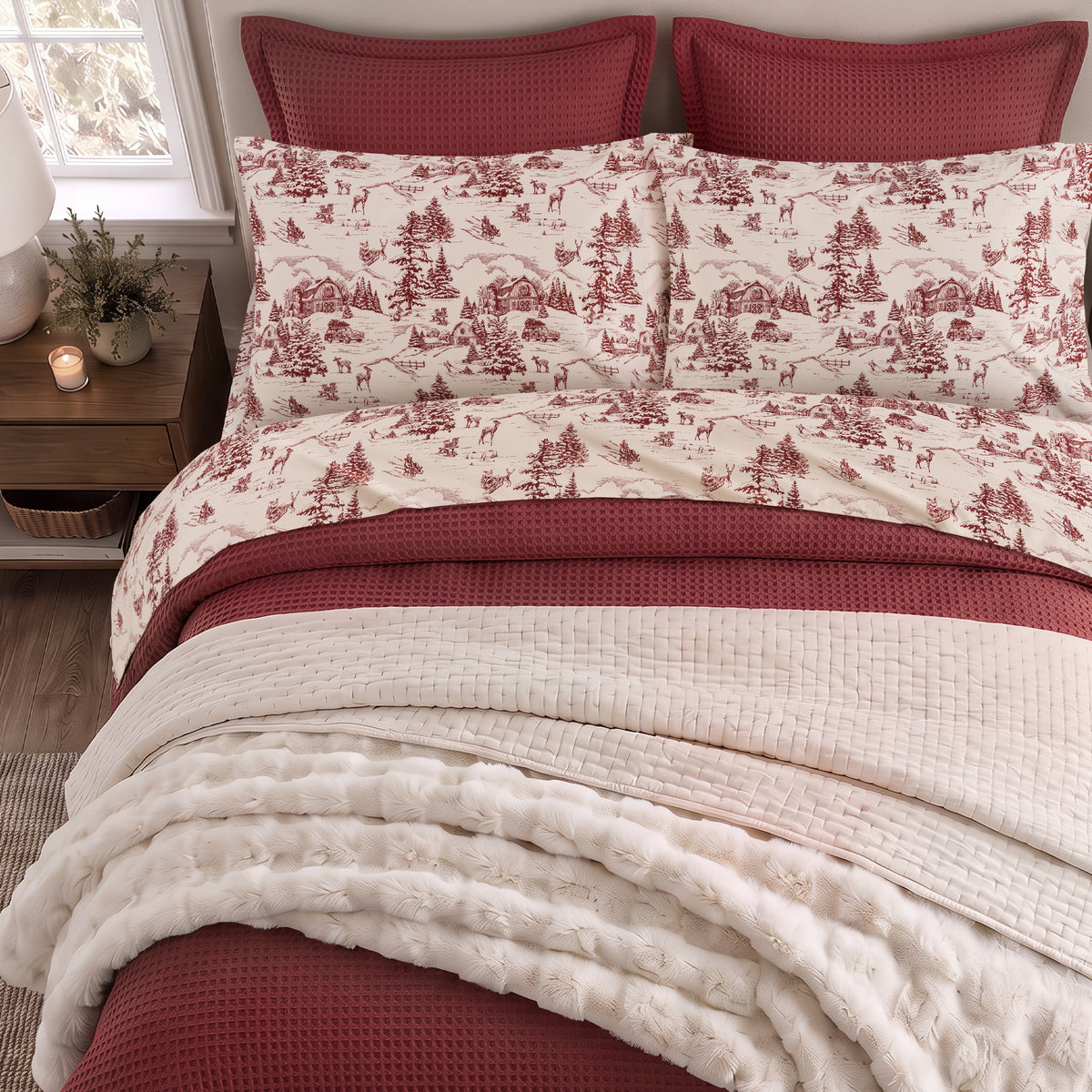 Winter Sleigh Ride Sheet Set