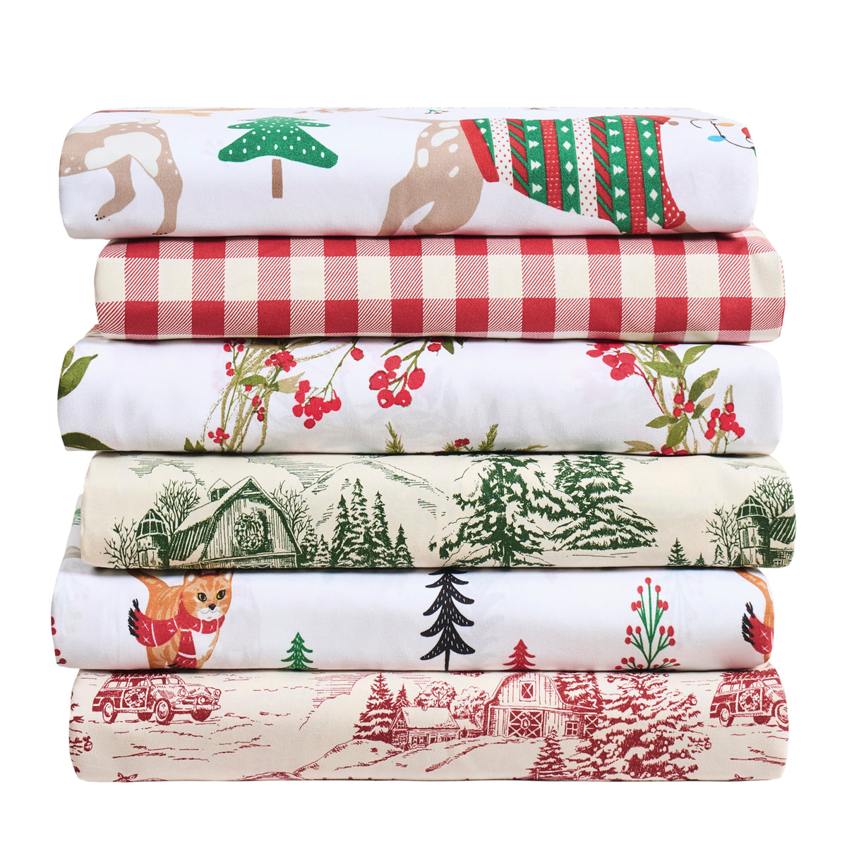 Winter Sleigh Ride Sheet Set